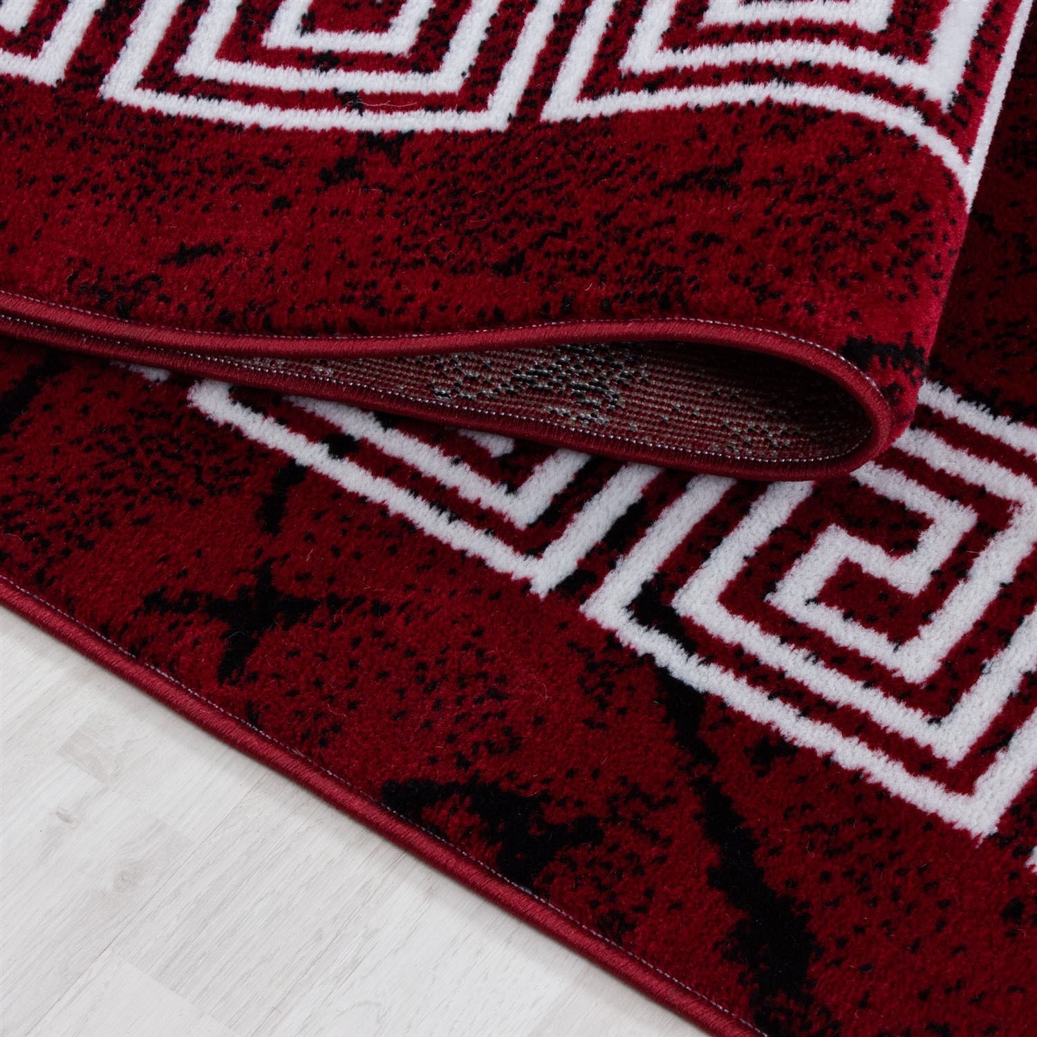 Ayyildiz Teppiche Teppich »PLUS 8009«, rechteckig, 6 mm Höhe, Läufer, gemusterter Flachflor, robust, Webteppich, alle Räume