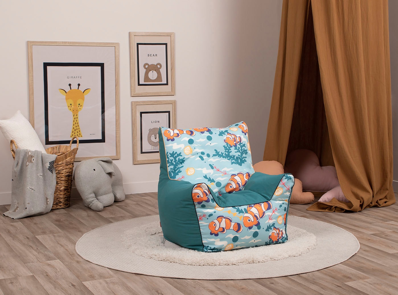 ❤ Knorrtoys® Sitzsack »Junior, Clownfish«, für Kinder; Made in Europe  kaufen im Jelmoli-Online Shop