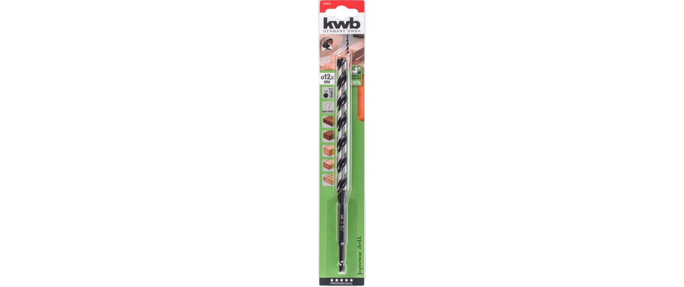 kwb Schlangenbohrer »3S 12 x 235 mm«