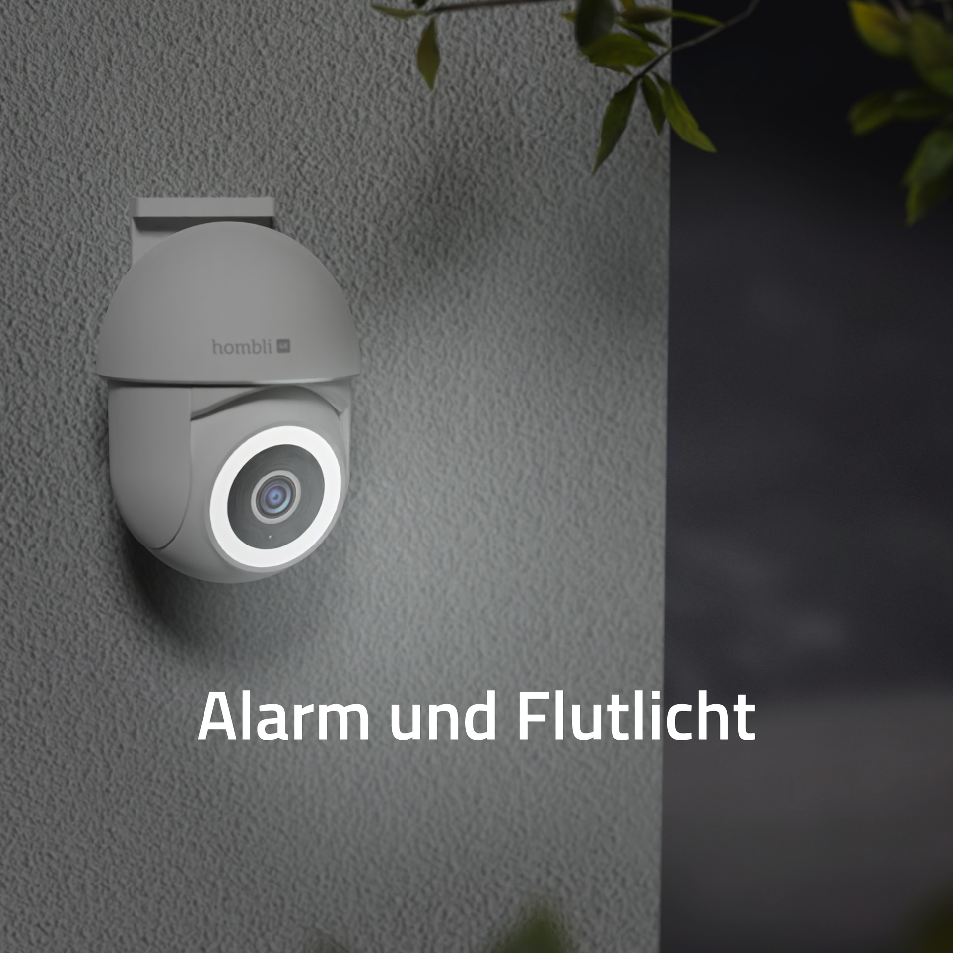Hombli Überwachungskamera »Pan & Tilt Cam 4K«, Aussenbereich
