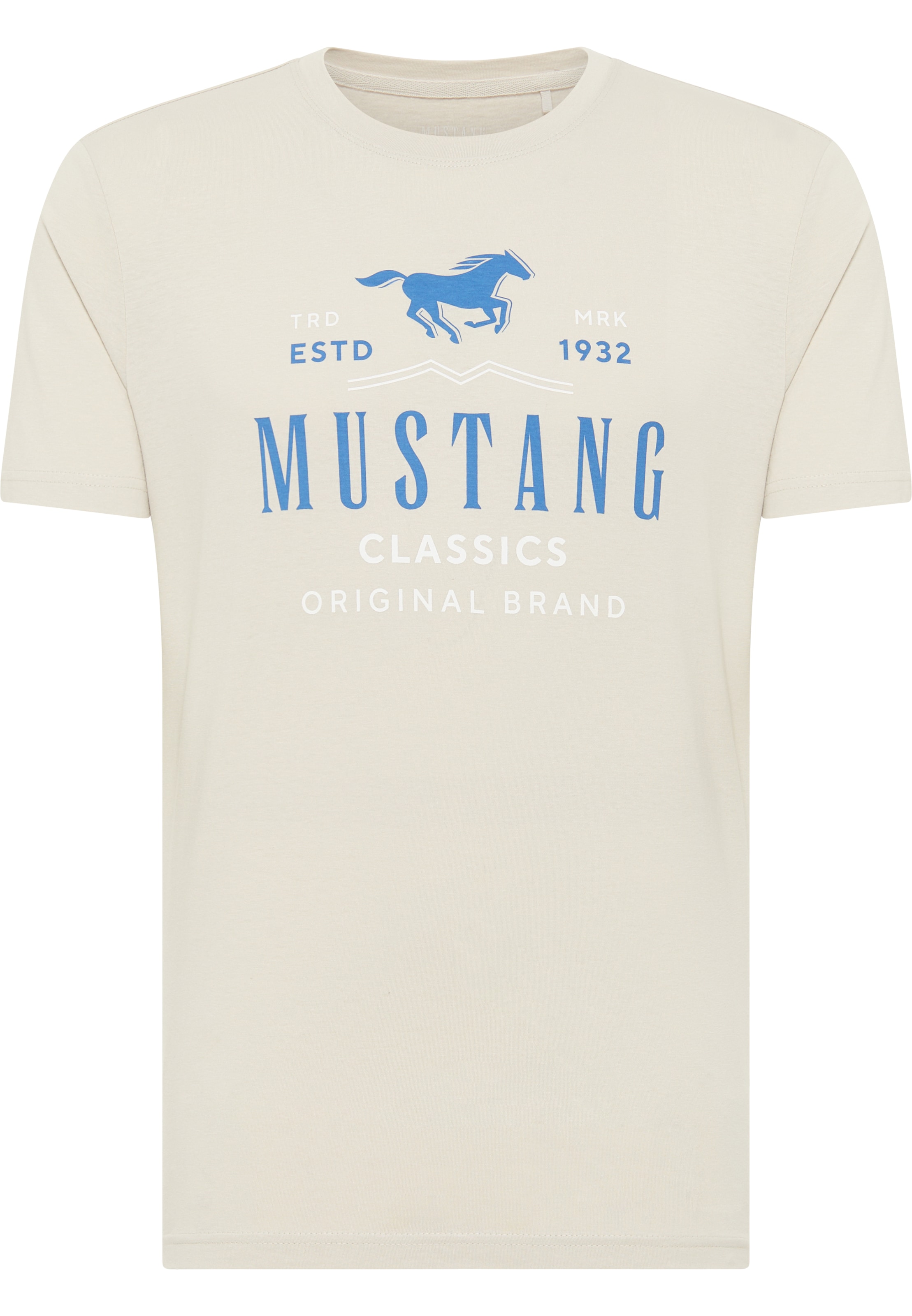 MUSTANG Kurzarmshirt »Mustang Print-Shirt« T-Shirt | online kaufen Jelmoli-Versand