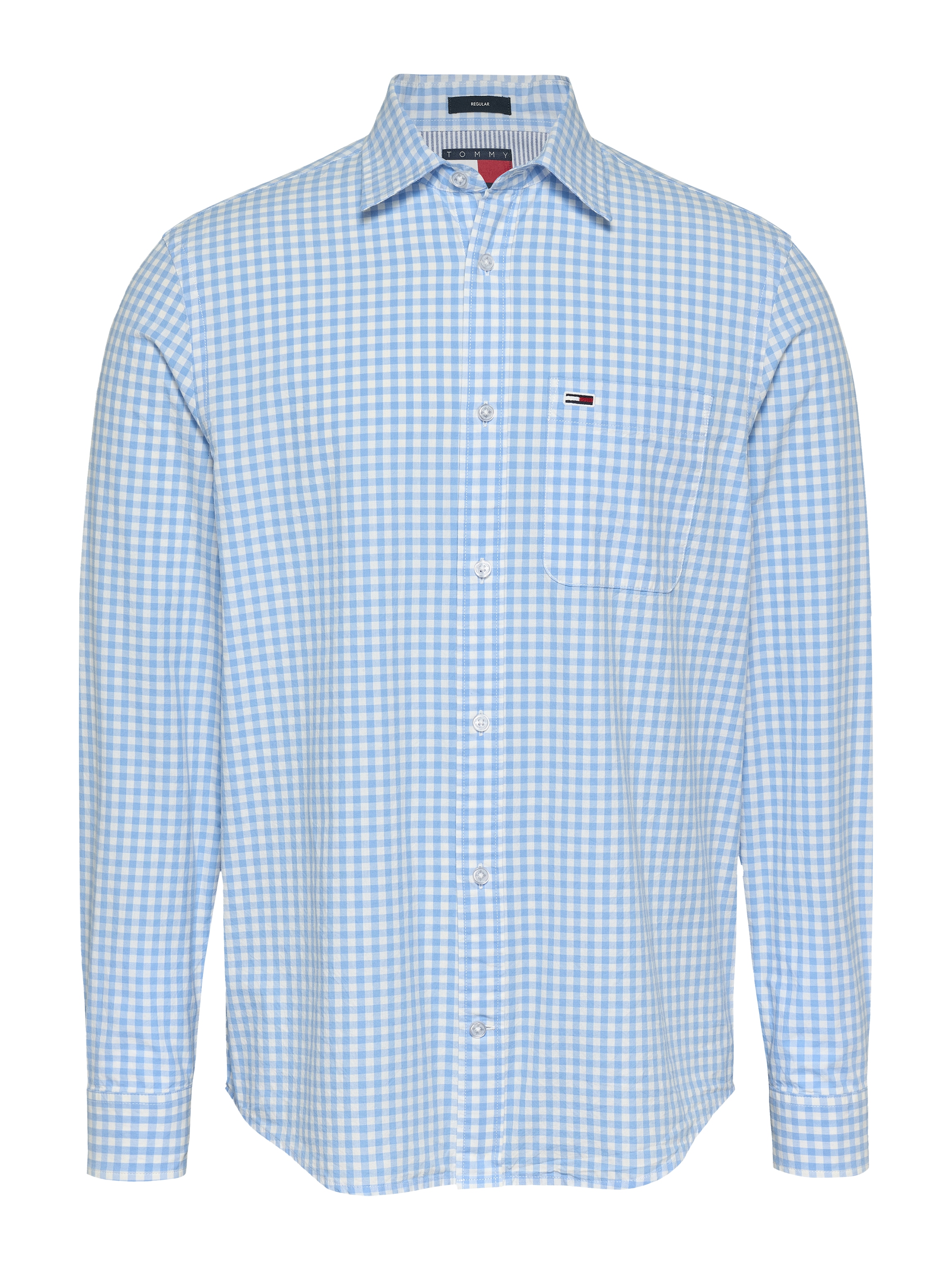 Tommy Jeans Karohemd »TJM POPLIN CHECK SHIRT«, mit Karomuster