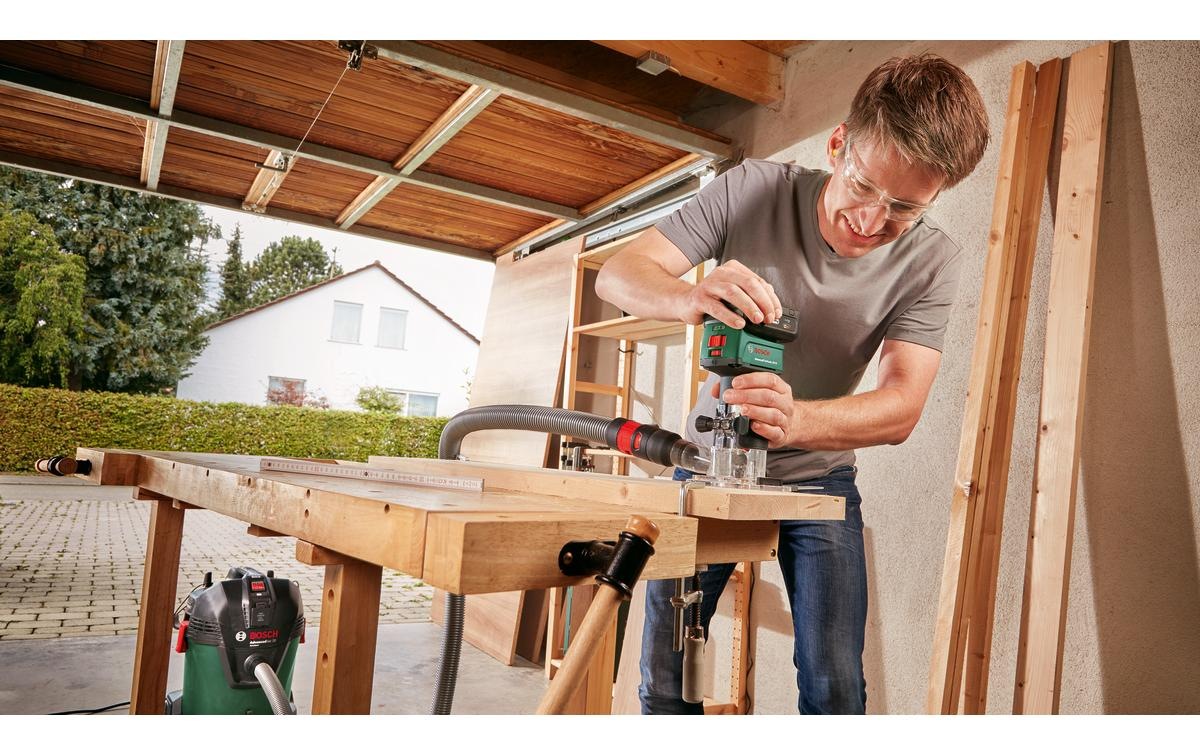 BOSCH Oberfräse »AdvancedTrimRouter 18V-8«, Ohne Akku/Ladegerät