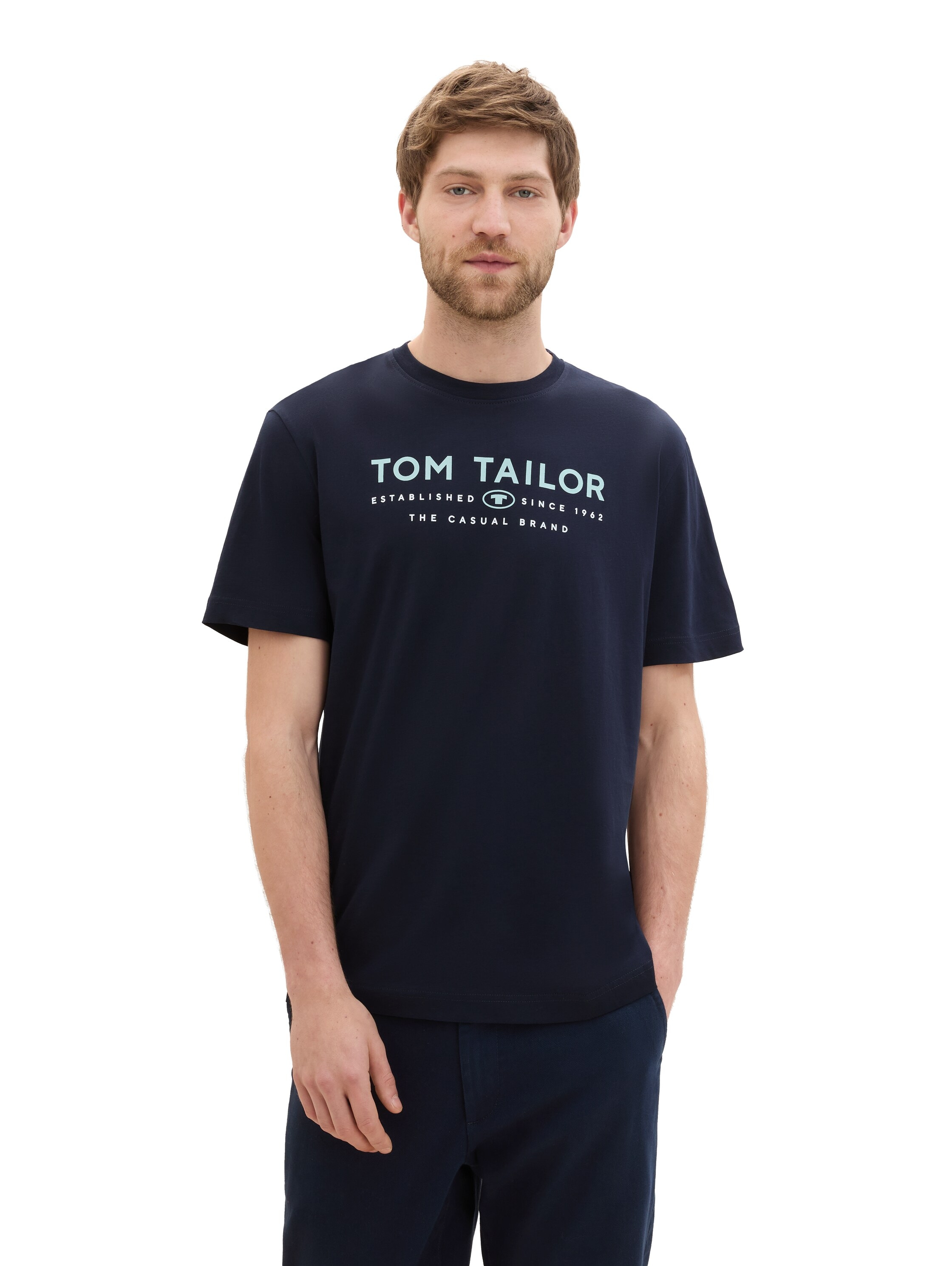 TOM TAILOR Print-Shirt, mit Logo Print