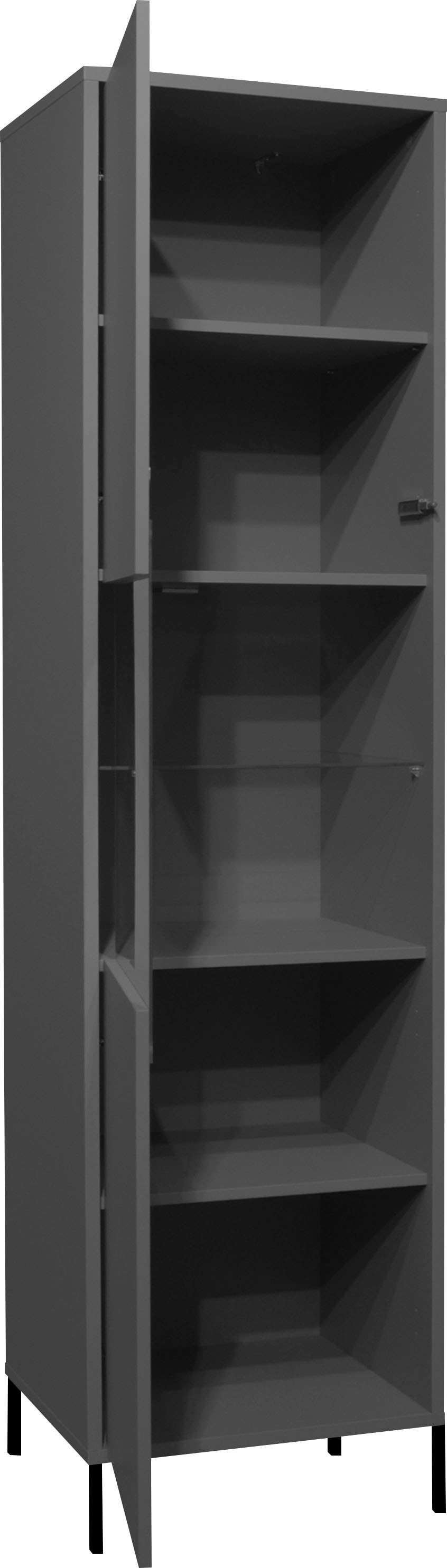 Mäusbacher Standvitrine »Bonnie TOPSELLER!«, (OTTOs Choice), Vitrine mit wechselbarem Türanschlag