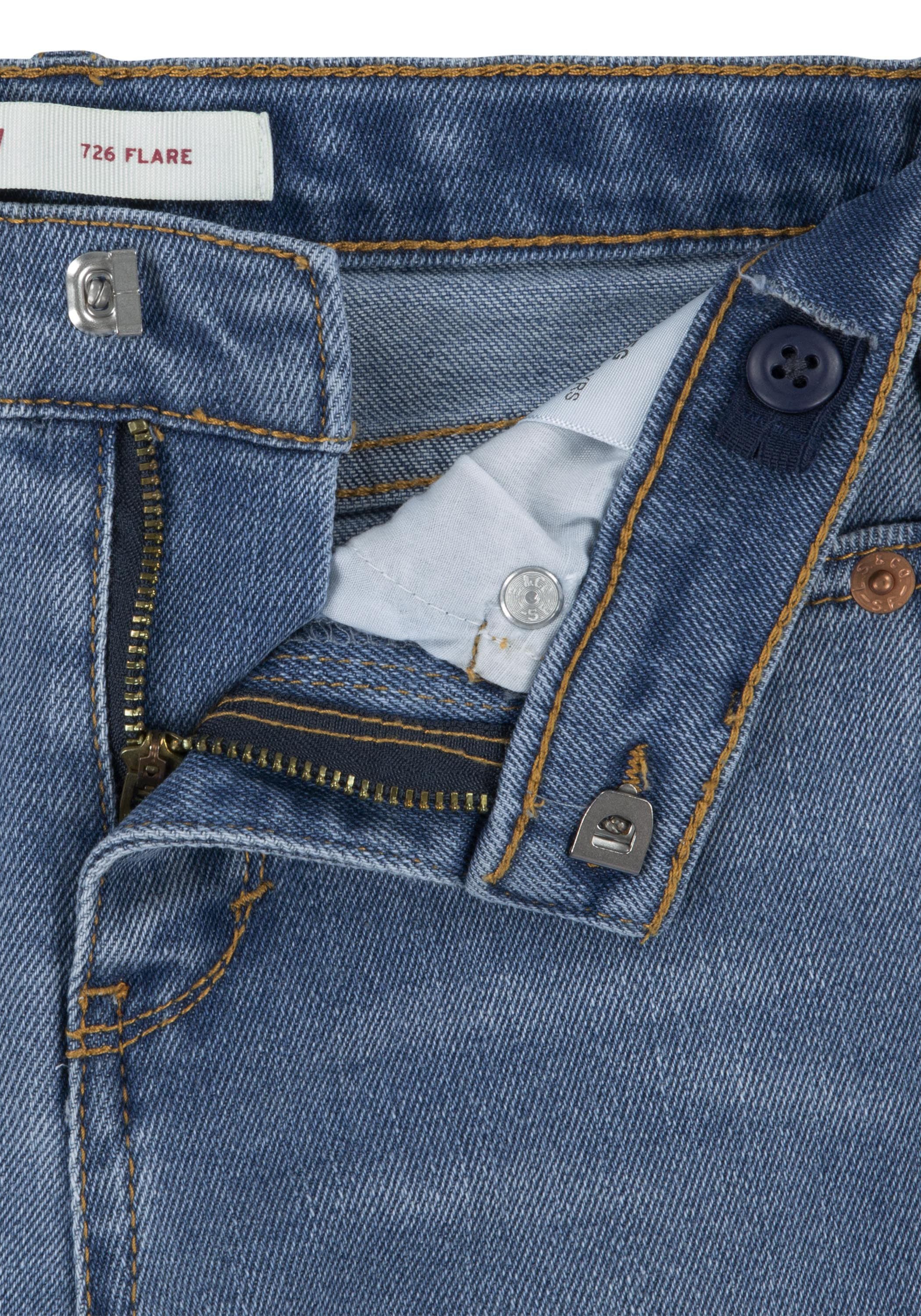 Levi's® Kids Bootcut-Jeans »LVG 726 HIGH RISE FLARE JEAN«, for GIRLS