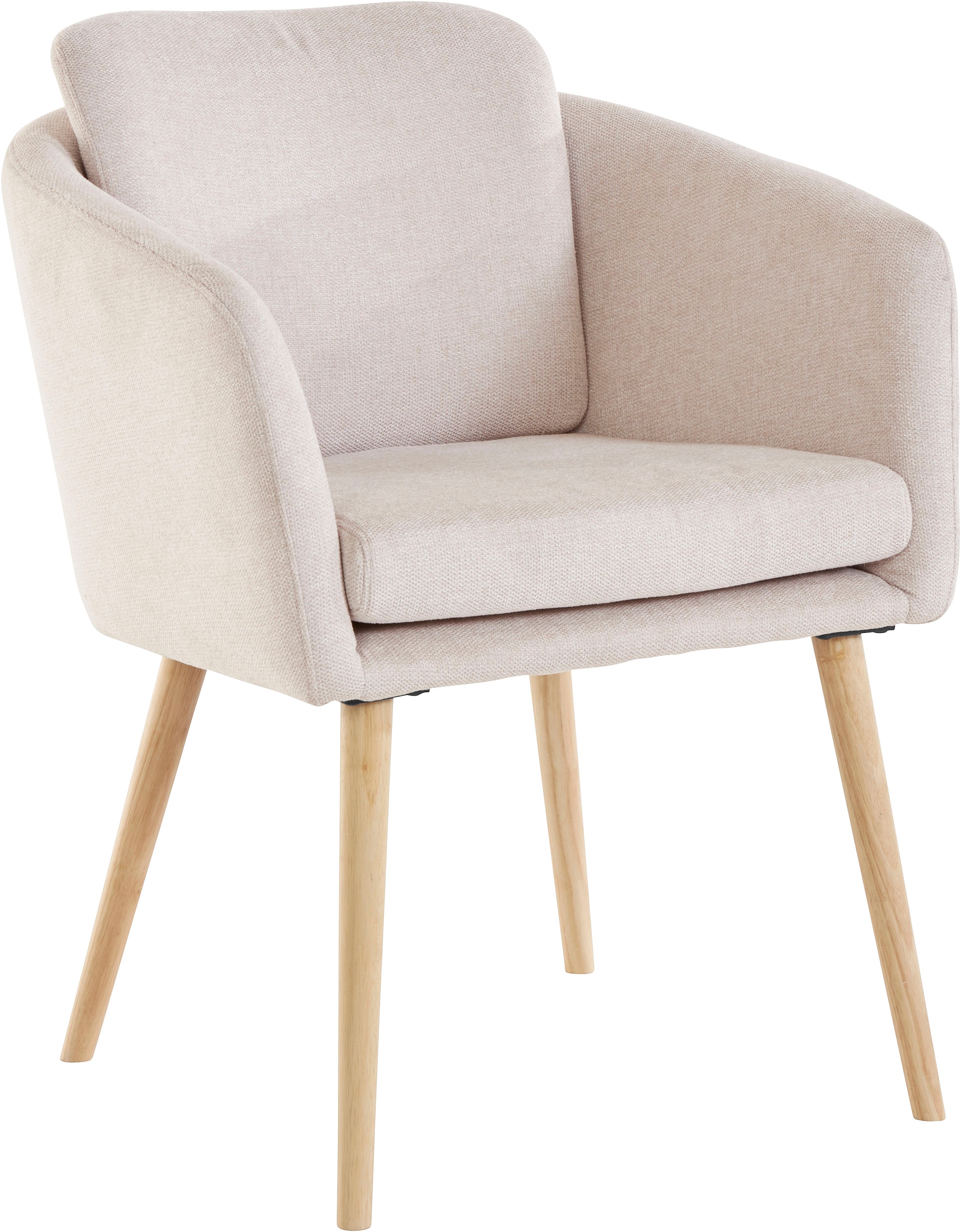LeGer Home by Lena Gercke Esszimmerstuhl »Fleur«, Struktur fein, Sitz -und Rücken... kaufen