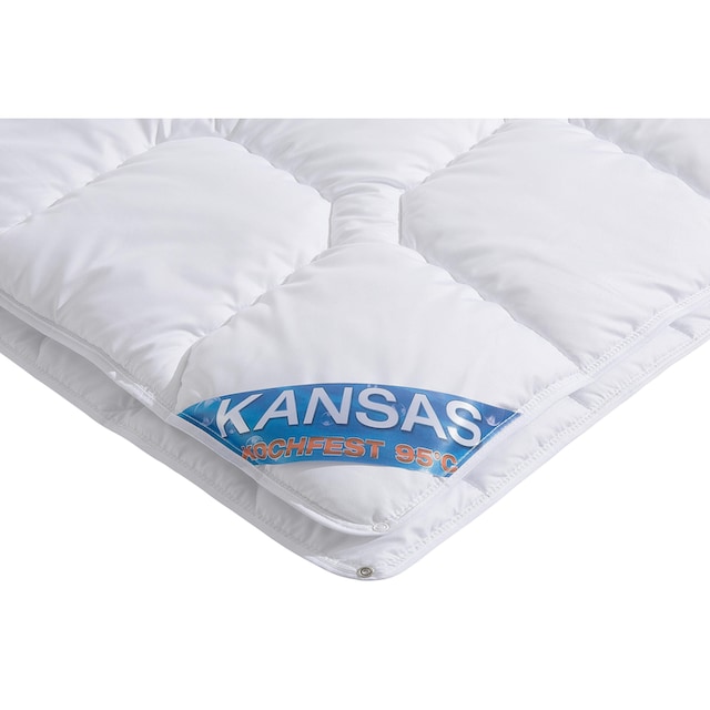 f.a.n. Schlafkomfort Microfaserbettdecke »Kansas«, 4-Jahreszeiten, (1 St.),  Bettdecke in 135x200 oder 155x220 cm, Wärmeklasse 4-Jahreszeiten online  bestellen | Jelmoli-Versand