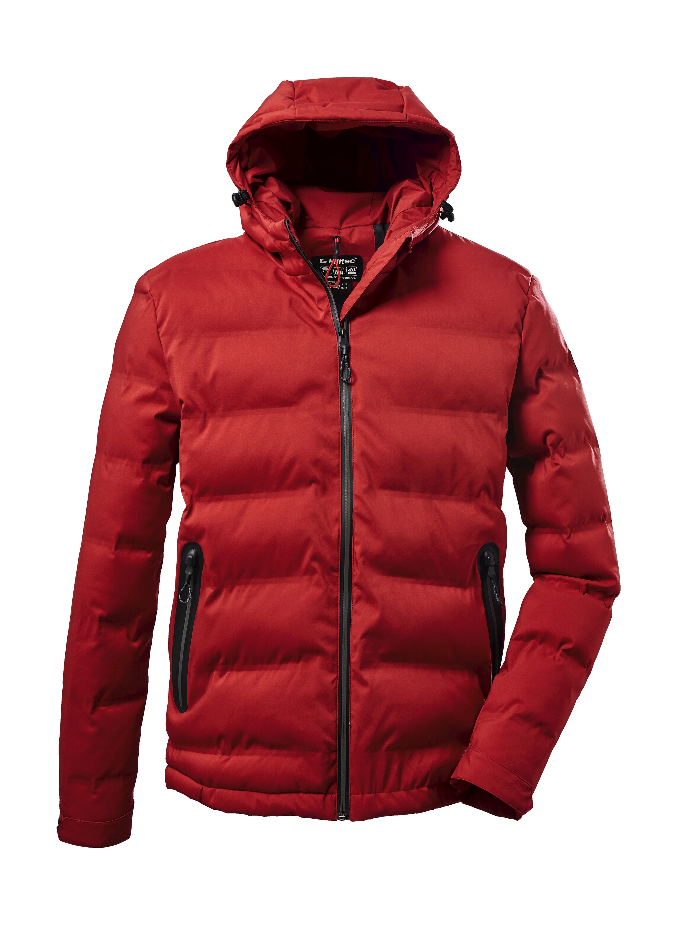Killtec Steppjacke »KOW 151 MN QLTD JCKT« Sportliche Outdoorjacke, wasserdicht, abnehmbare Kapuze, regulierbar