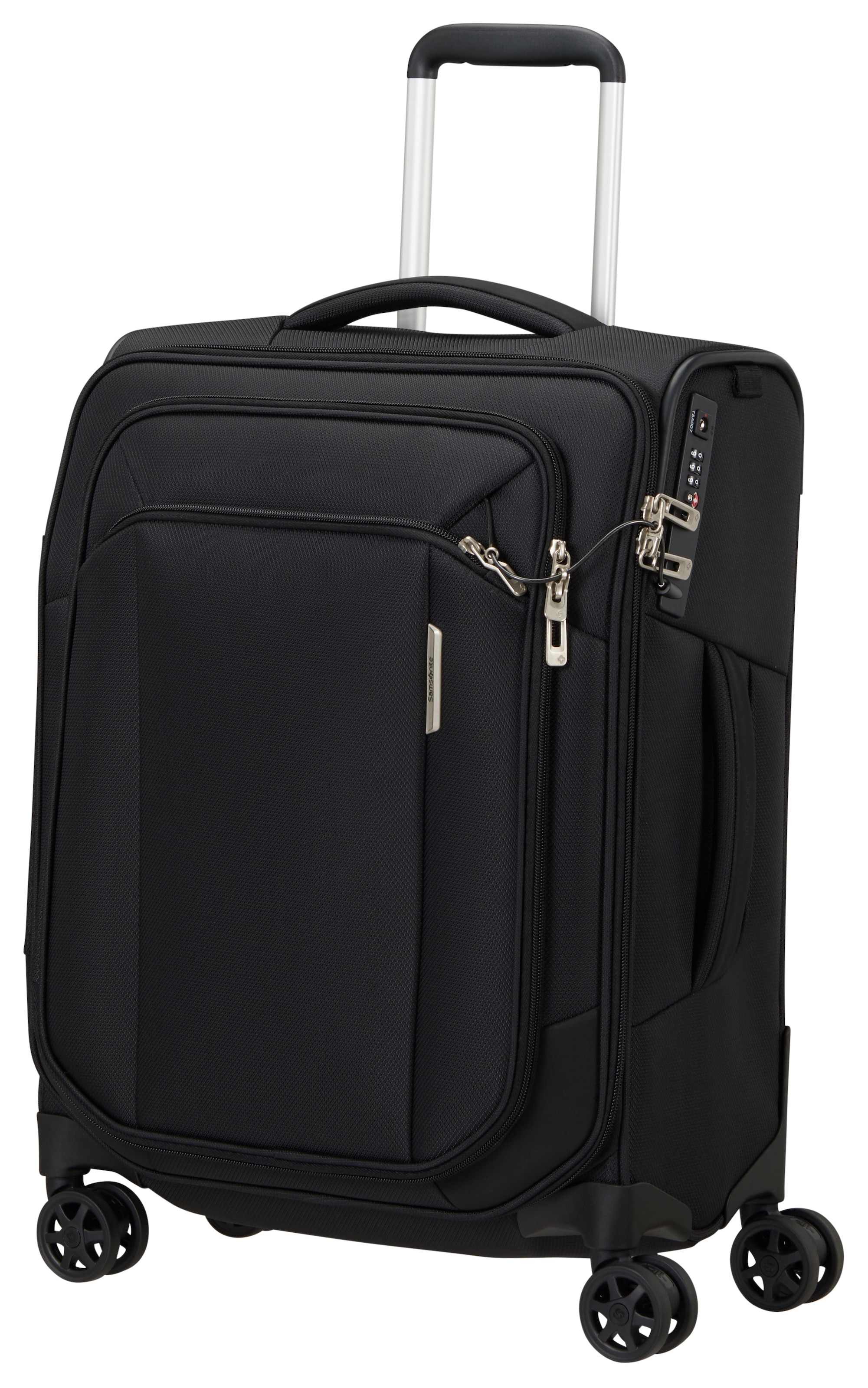 Samsonite Weichgepäck-Trolley »RESPARK, verschiedene Grössen und Farben«, 4 Rollen, Handgepäck-Koffer Trolley Weichgepäck-Koffer Spinner TSA