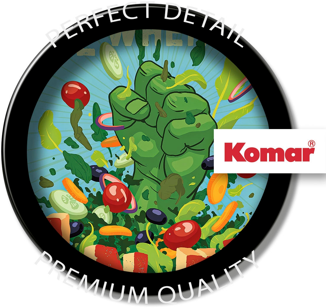 Komar Leinwandbild »Marvel Hangry - Grösse 30 x 40 cm«, Disney, (1 St., 30 x 40 cm (Breite x Höhe), Keilrahmenbild mit Echtholzrahmen, Kinderzimmer