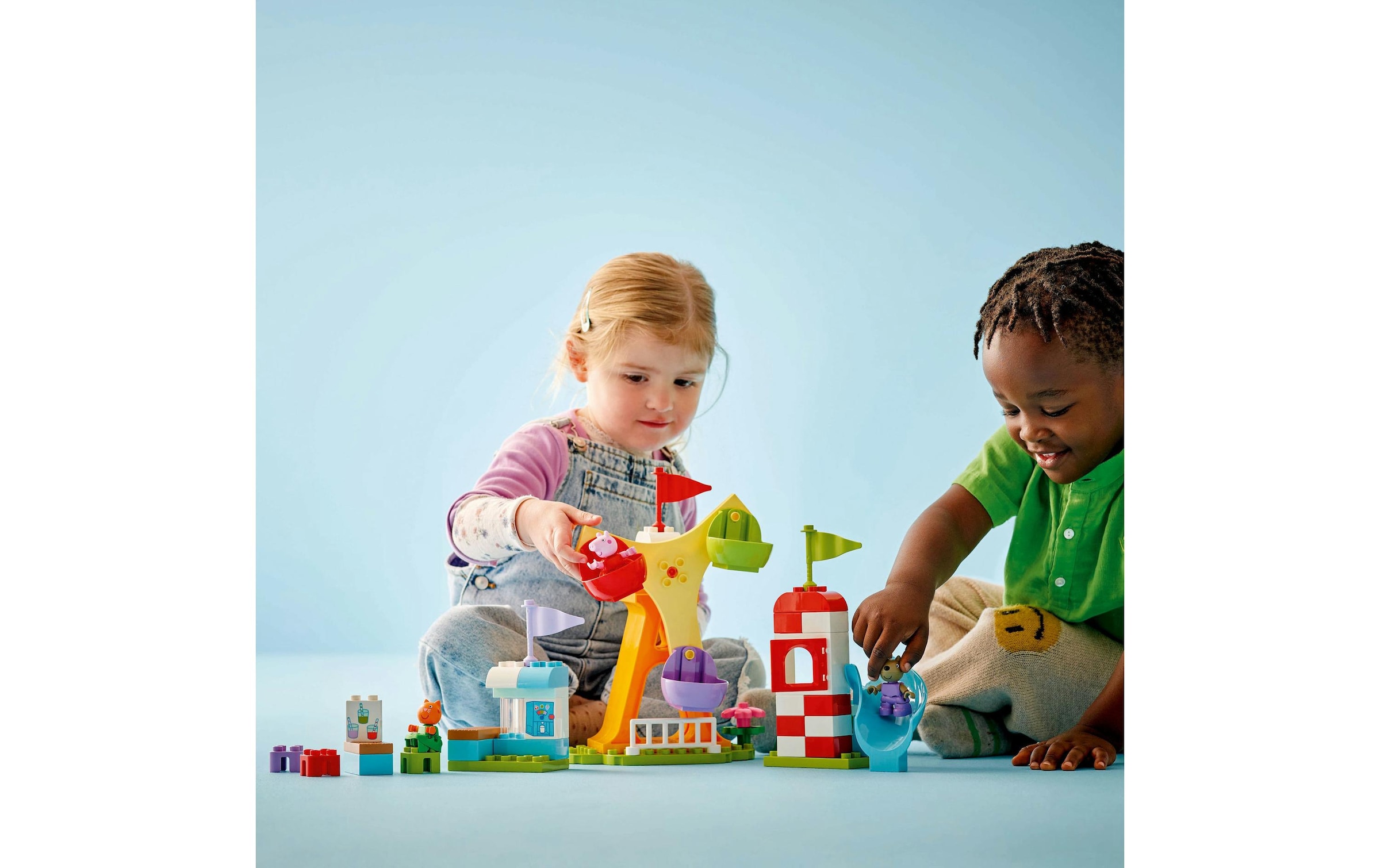 LEGO® Spielbausteine »DUPLO® Jahrmarkt 10453«, (53 St.)