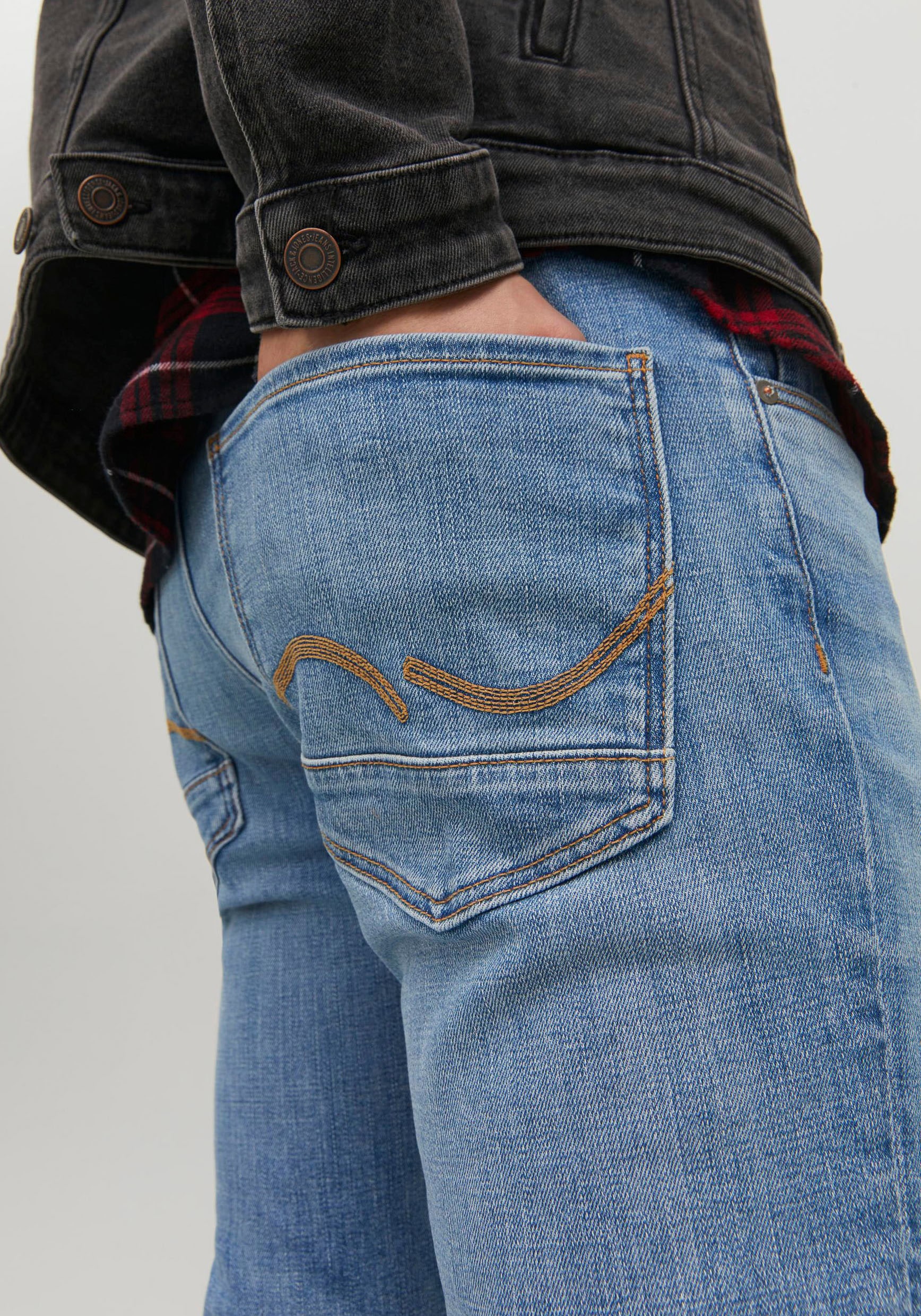 Jack & Jones Slim-fit-Jeans »JJITIM JJDAVIS JJ 074 NOOS«