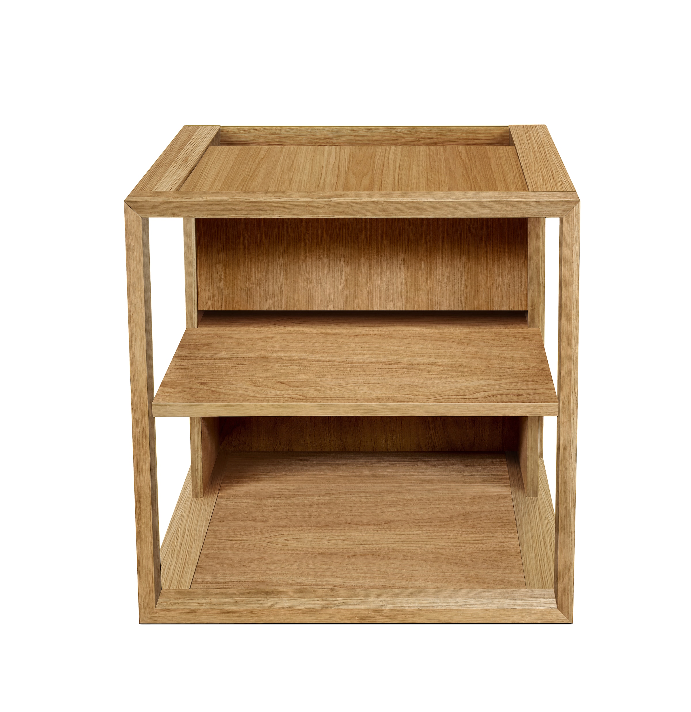 Woodman Couchtisch »Cube«, Holzfurnier aus Eiche, FSC®-zertifiziert