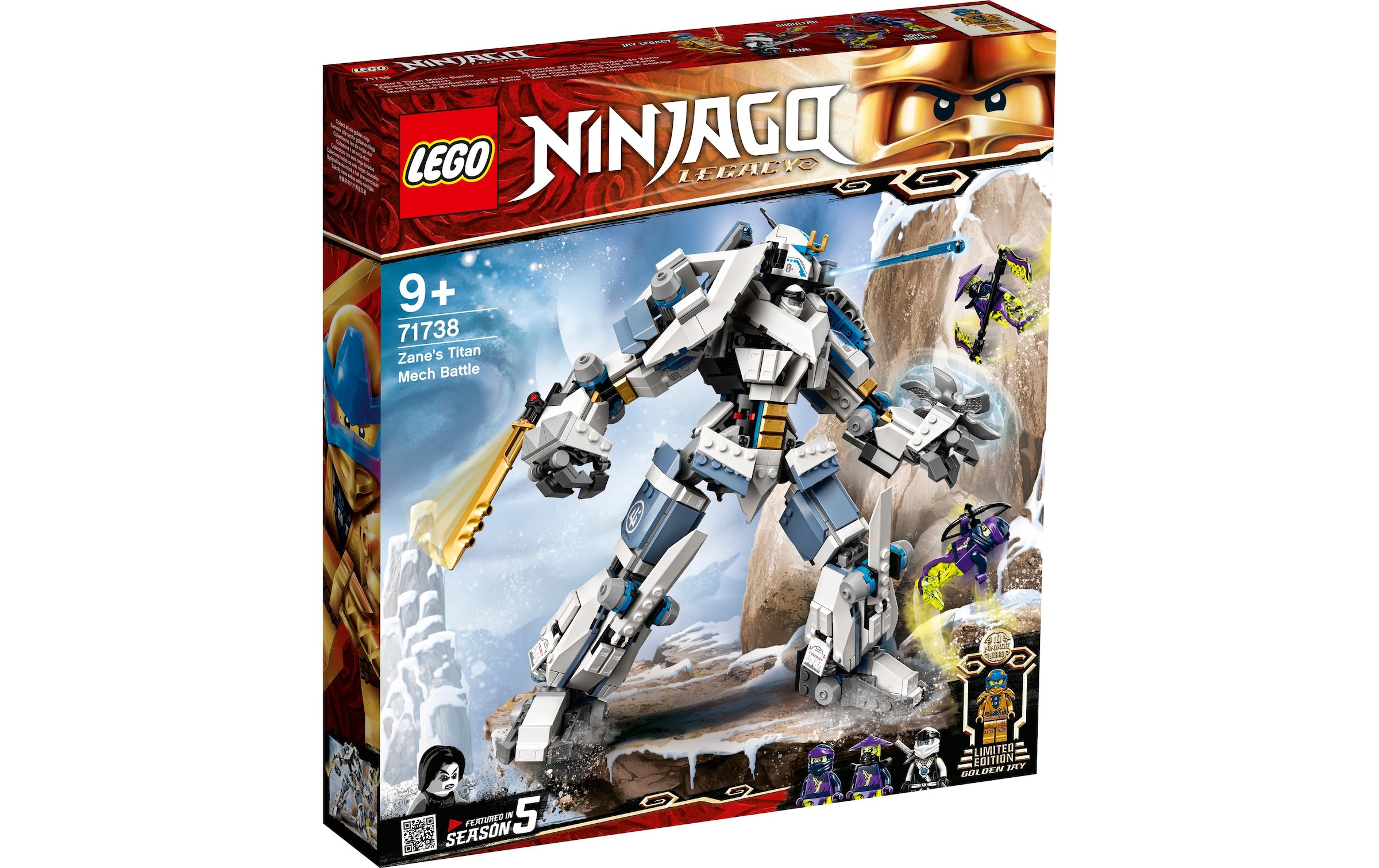 LEGO® Konstruktionsspielsteine »Zanes Titan-Mech 7173« kaufen
