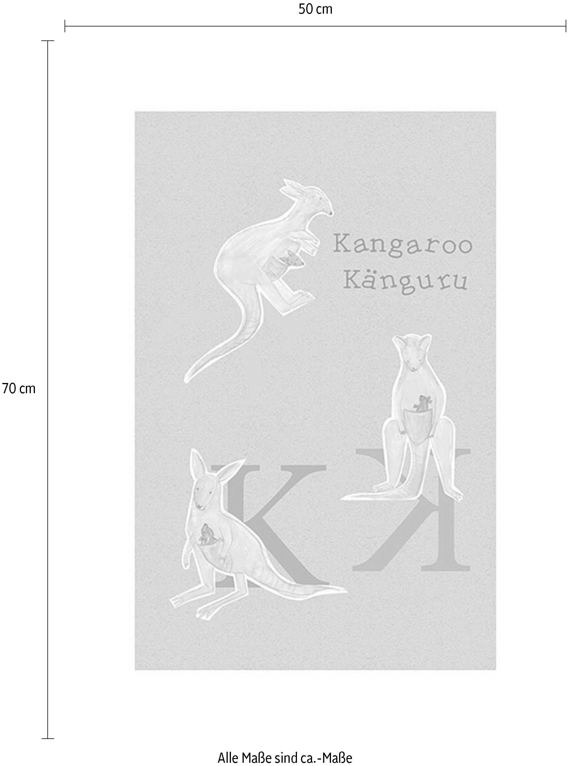 ❤ Komar Poster »ABC Animal K«, Buchstaben, (1 St.), Kinderzimmer,  Schlafzimmer, Wohnzimmer bestellen im Jelmoli-Online Shop