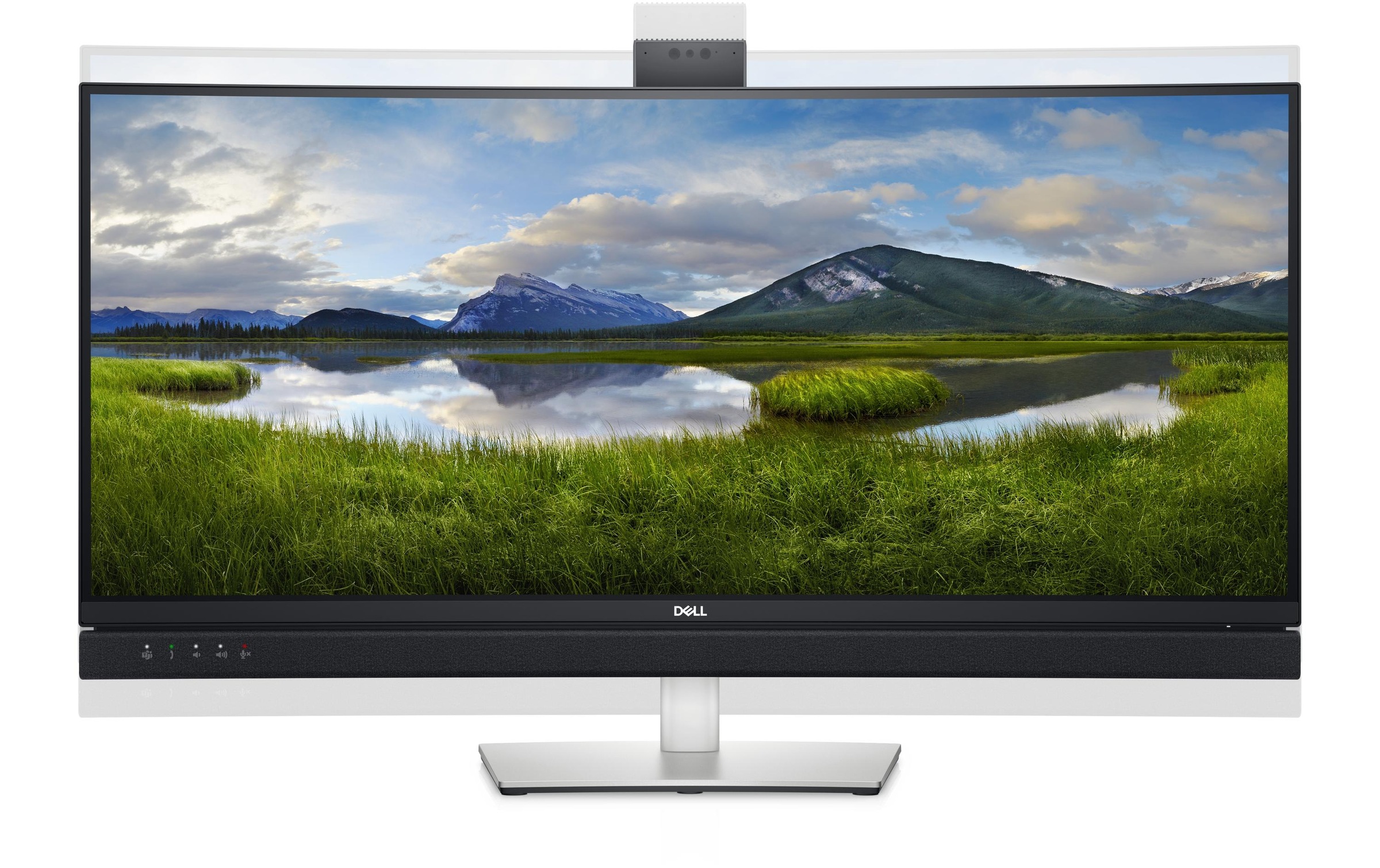 Dell Curved-LED-Monitor »34 C3422WE mit Webcam«, 86,37 cm/34,1 Zoll, 3440 x 1440 px, UWQHD, 8 ms Reaktionszeit, 60 Hz