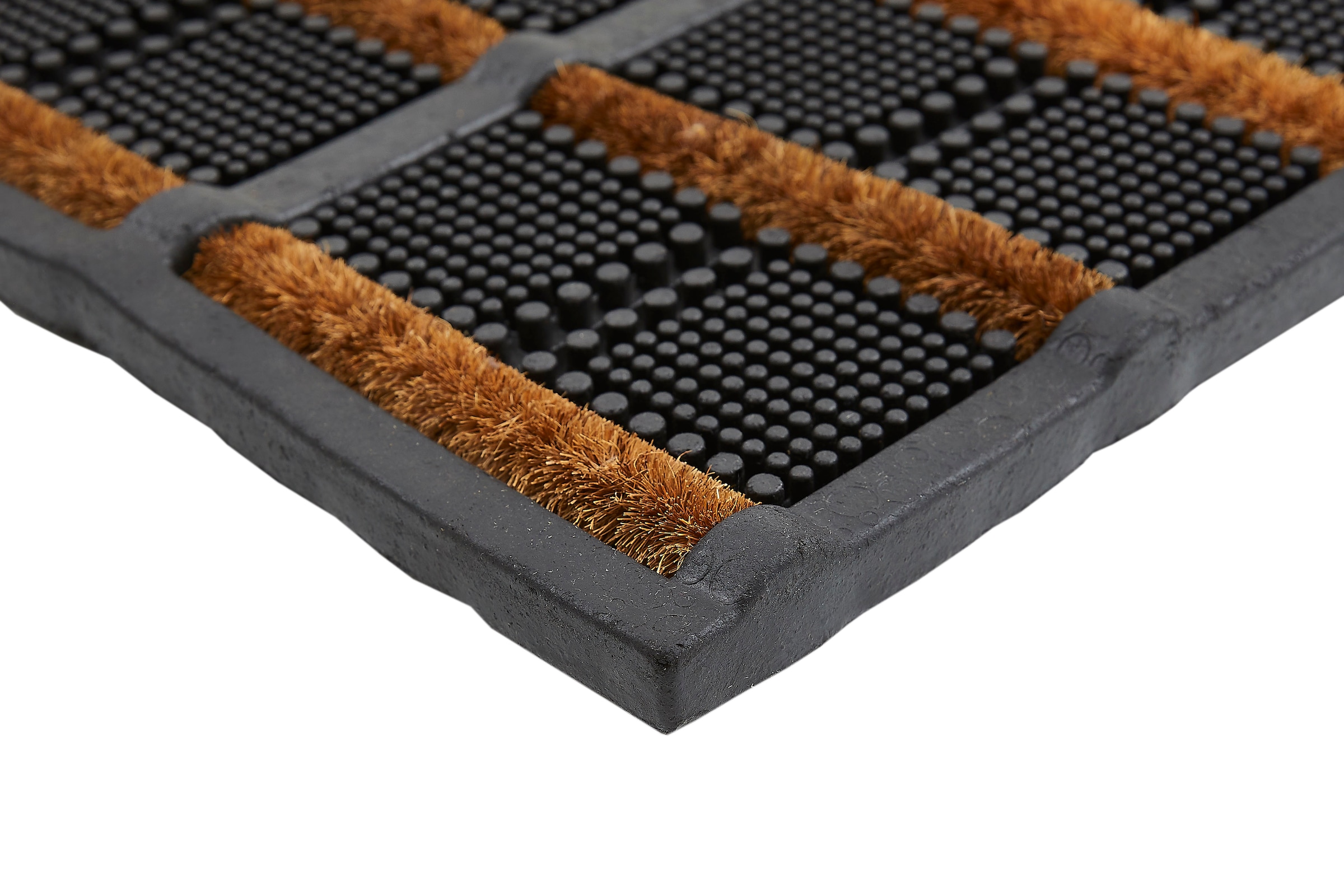Andiamo Fussmatte »Robusta«, rechteckig, 30 mm Höhe, Schmutzfangmatte, mit Bürsten aus Kokos, In- und Outdoor geeignet