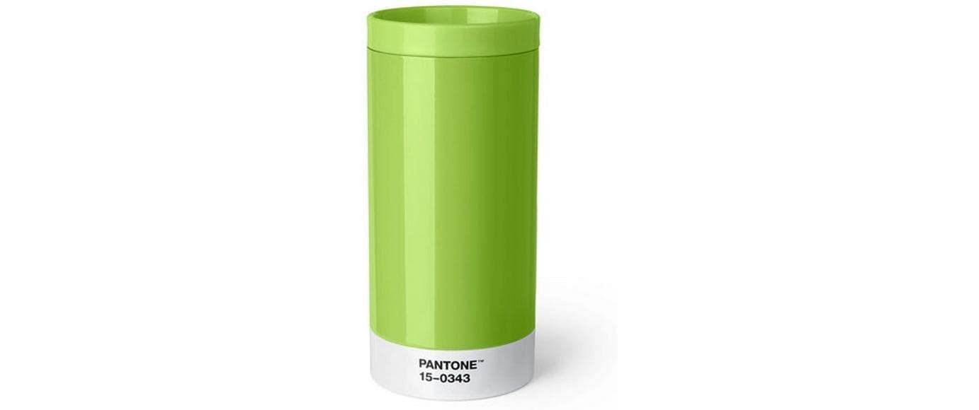 Pantone Reisebecher 430 ml Grasgrün