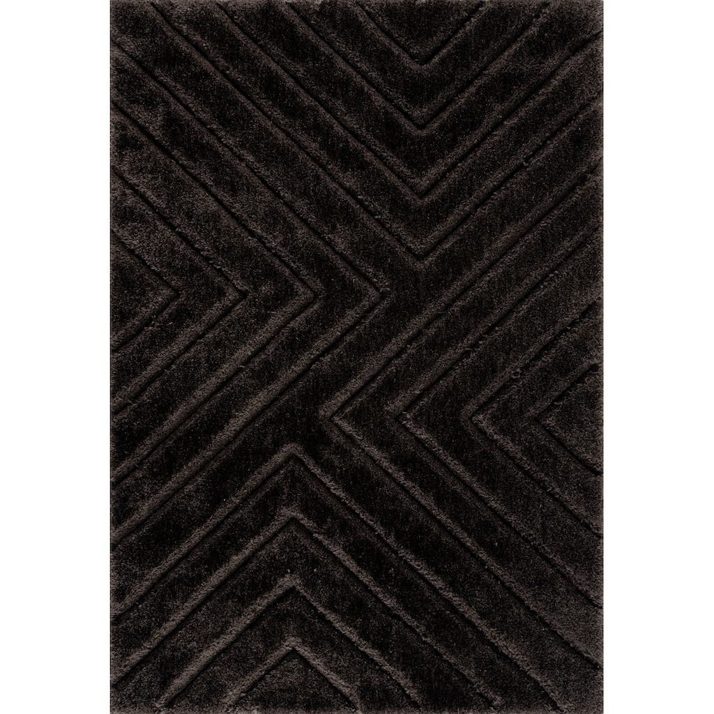 andas Hochflor-Teppich »Fiori«, rechteckig, Pastellfarben, mit handgearbeitetem Konturenschnitt, Teppich,Hochlor