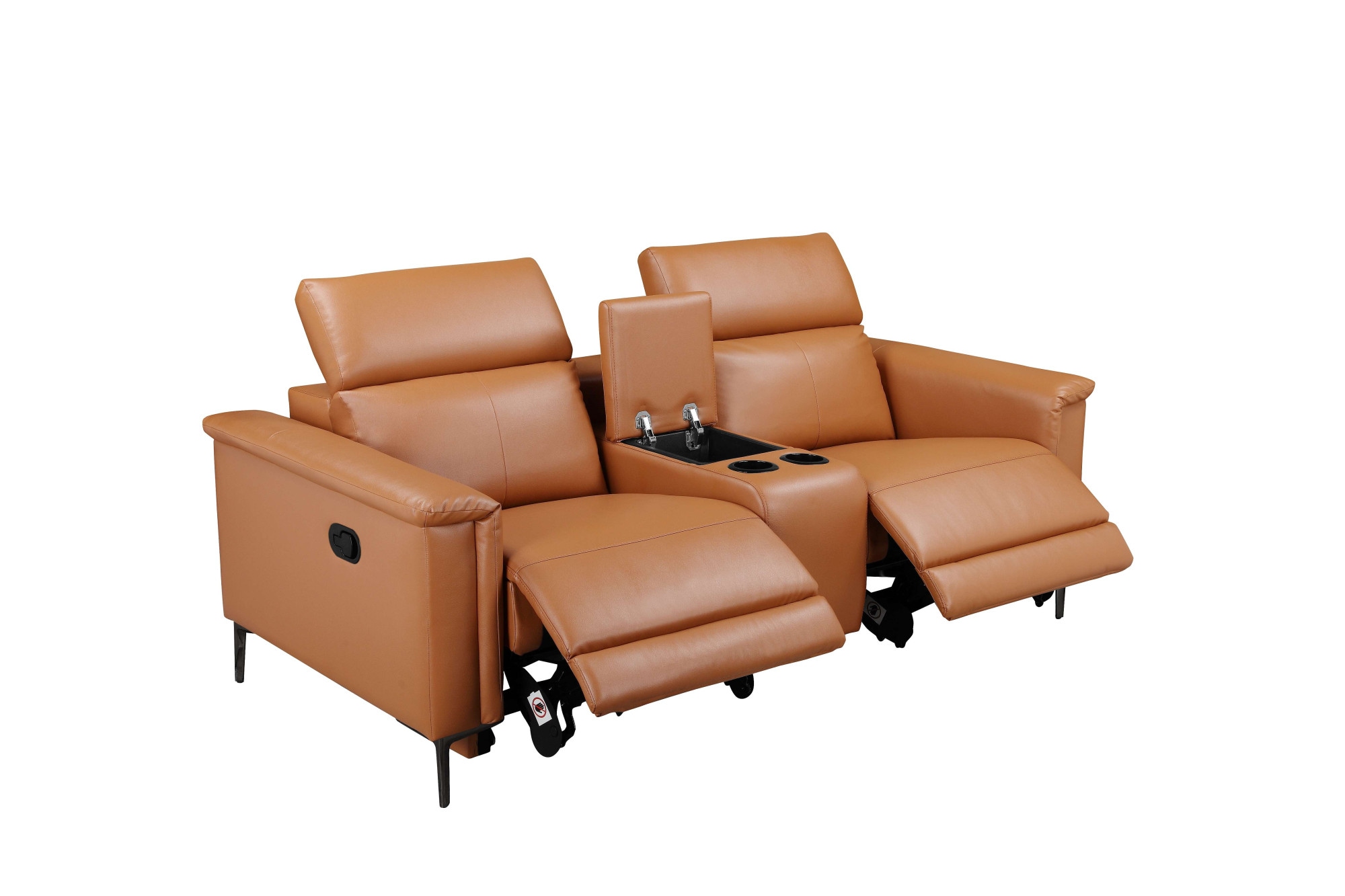 Home affaire 2-Sitzer »Lund, 2er-Kinosofa, TV-Sessel, Multimedia-Sofa, USB-A,«, m. elektrischer o. manueller Relaxfunktion, Getränkehalter u. Staufach