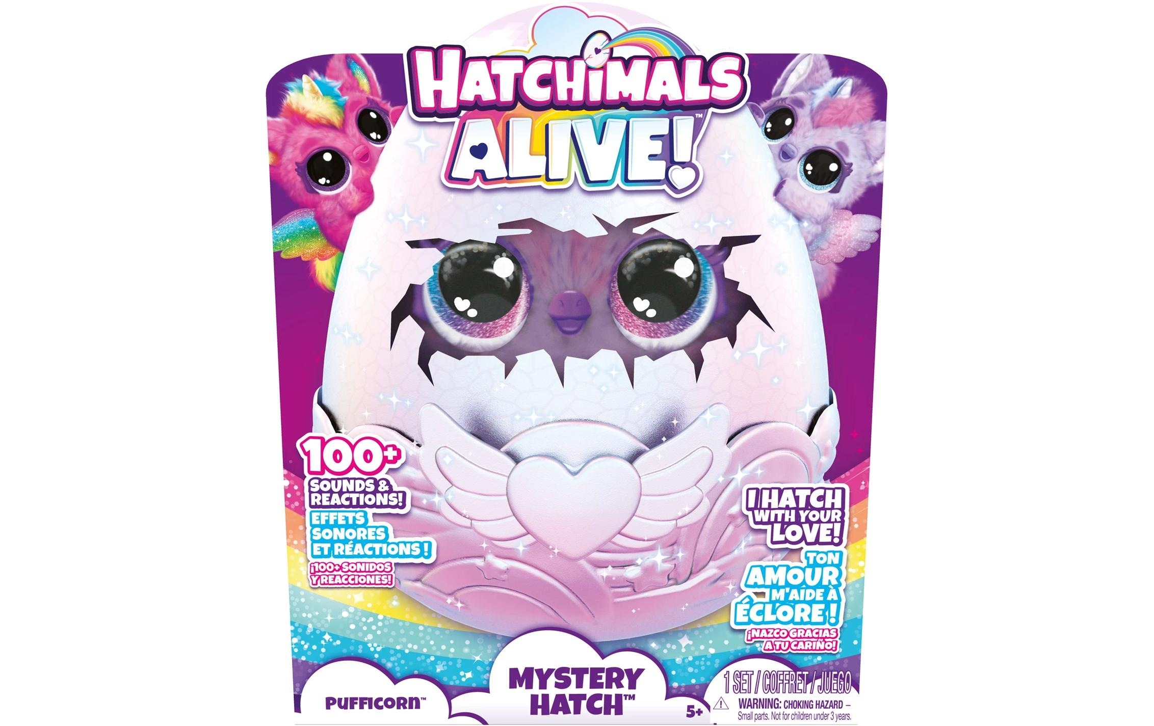 Spielwelt »Spinmaster Hatchimals Secret Hatch Puffacorn Alive assortiert«
