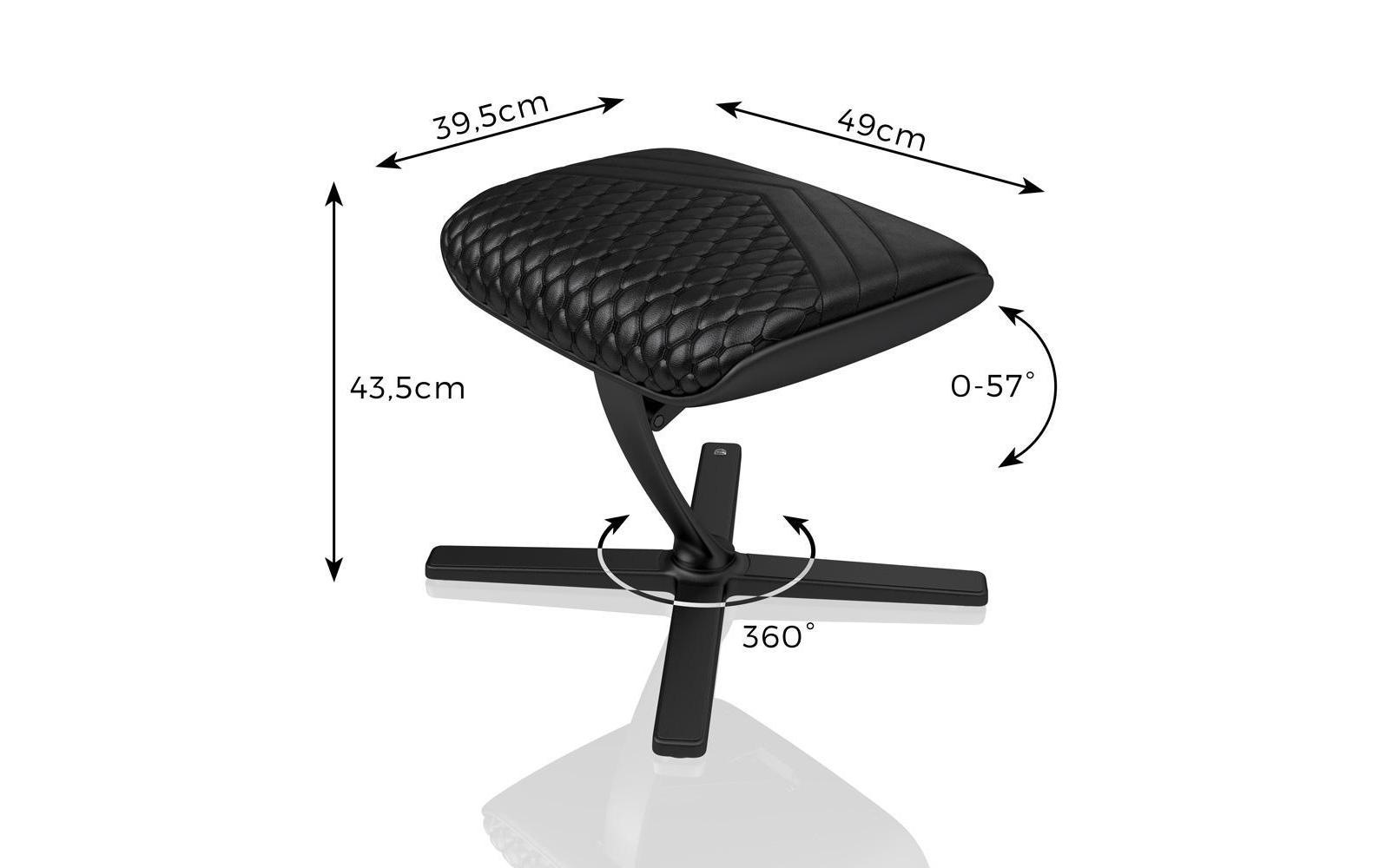 Fusshocker »noblechairs NBL-FR-RL-BL«