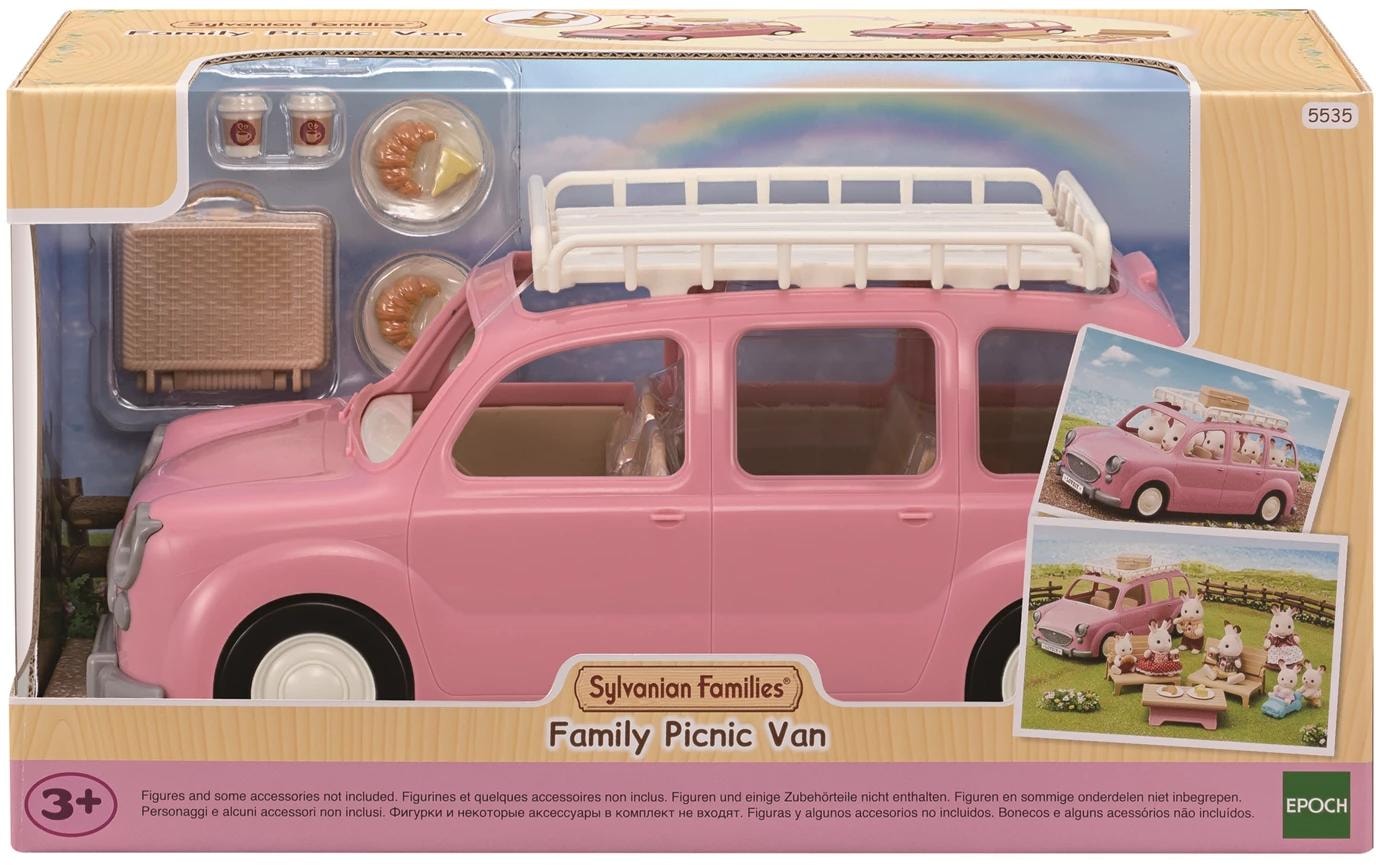 Sylvanian Families Spielfigur »Familienauto mit Picknickzubehör«
