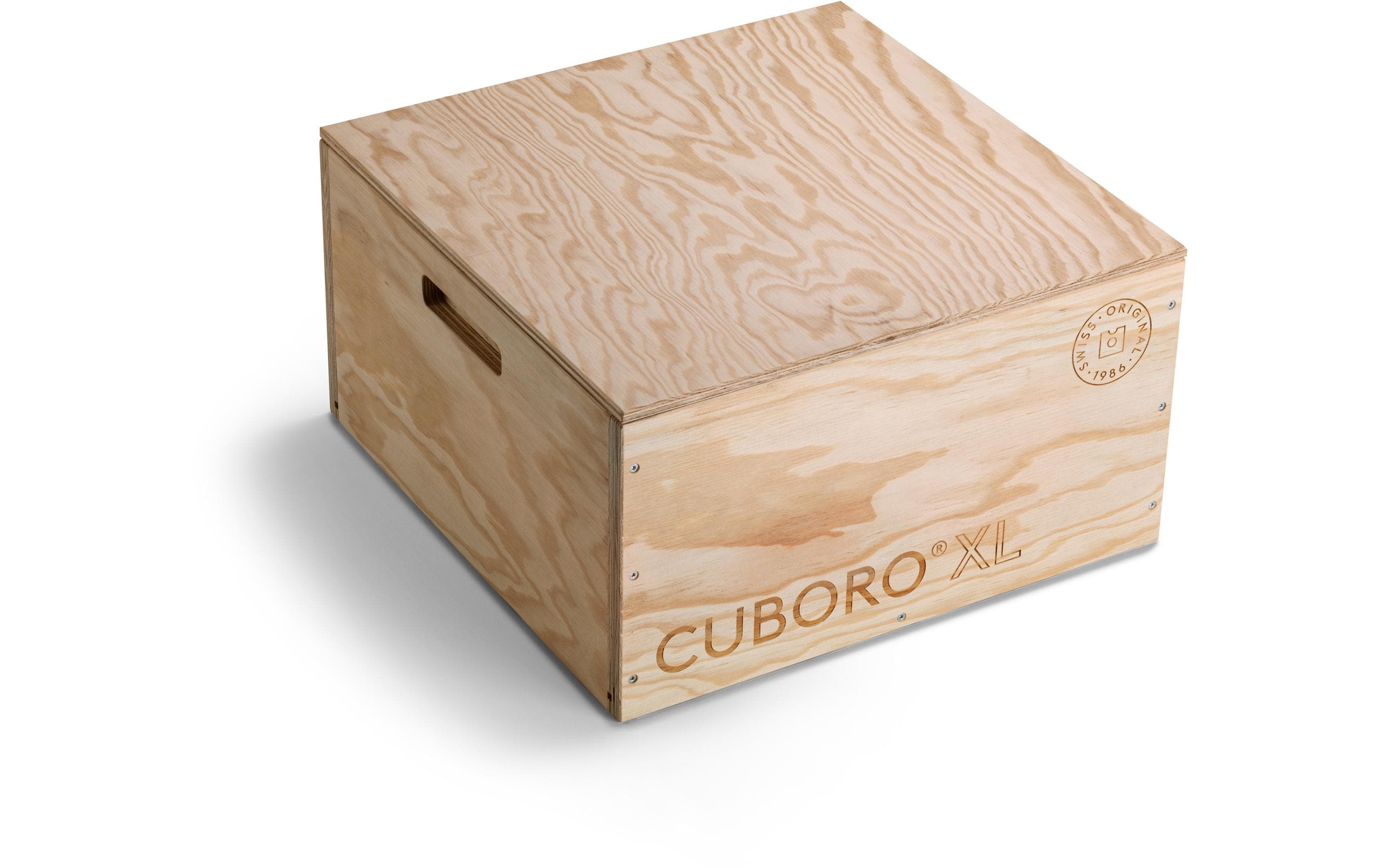 Kugelbahn »Cuboro CUBORO XL«, (45 tlg.), Holzart: Fichte/ Schweiz