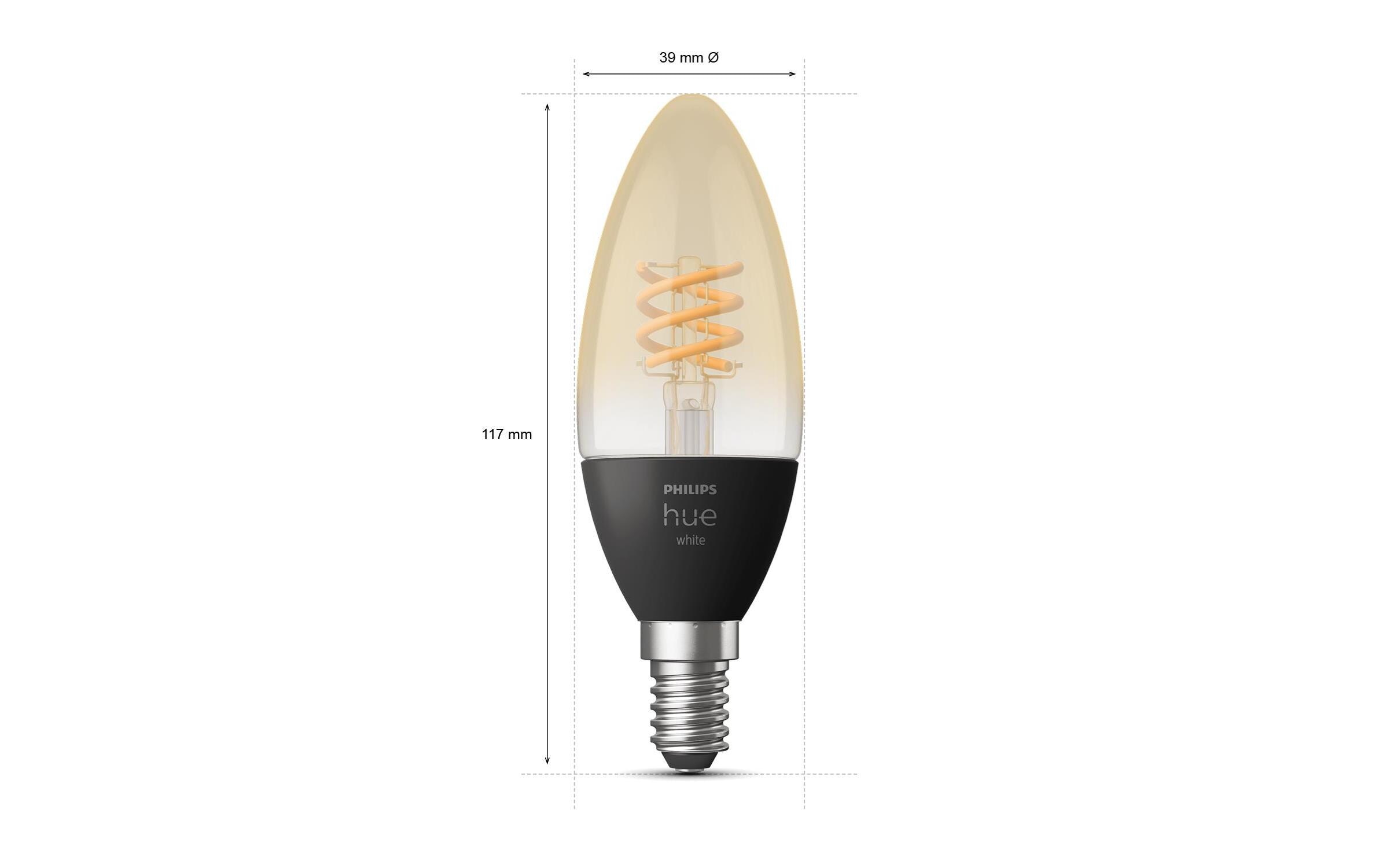 Philips Hue Spezialleuchtmittel »White, 44685«, E14, Warmweiss