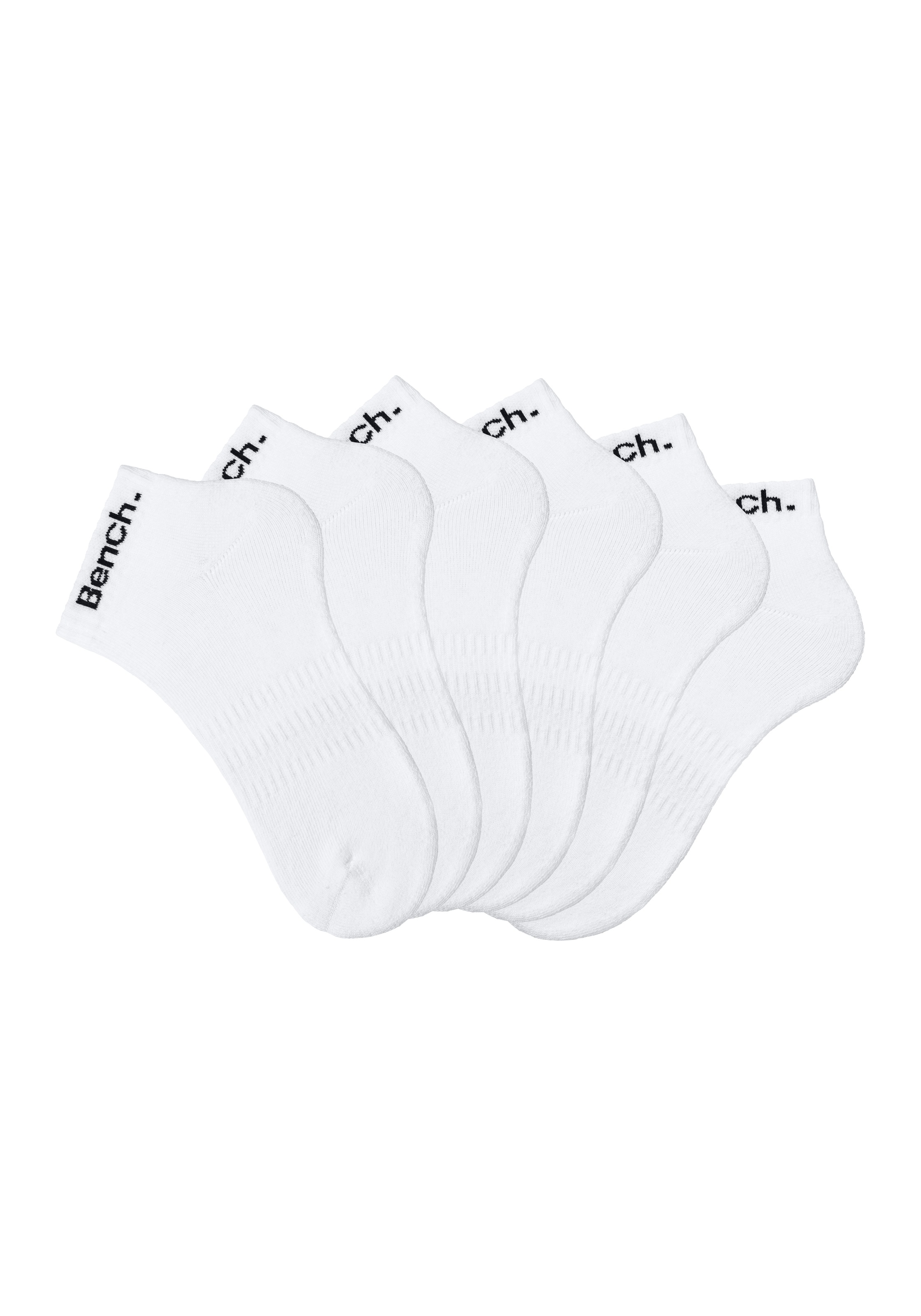 Bench. Sportsocken, (Packung), Tennis Kurzsocken mit Halbfussfrottee