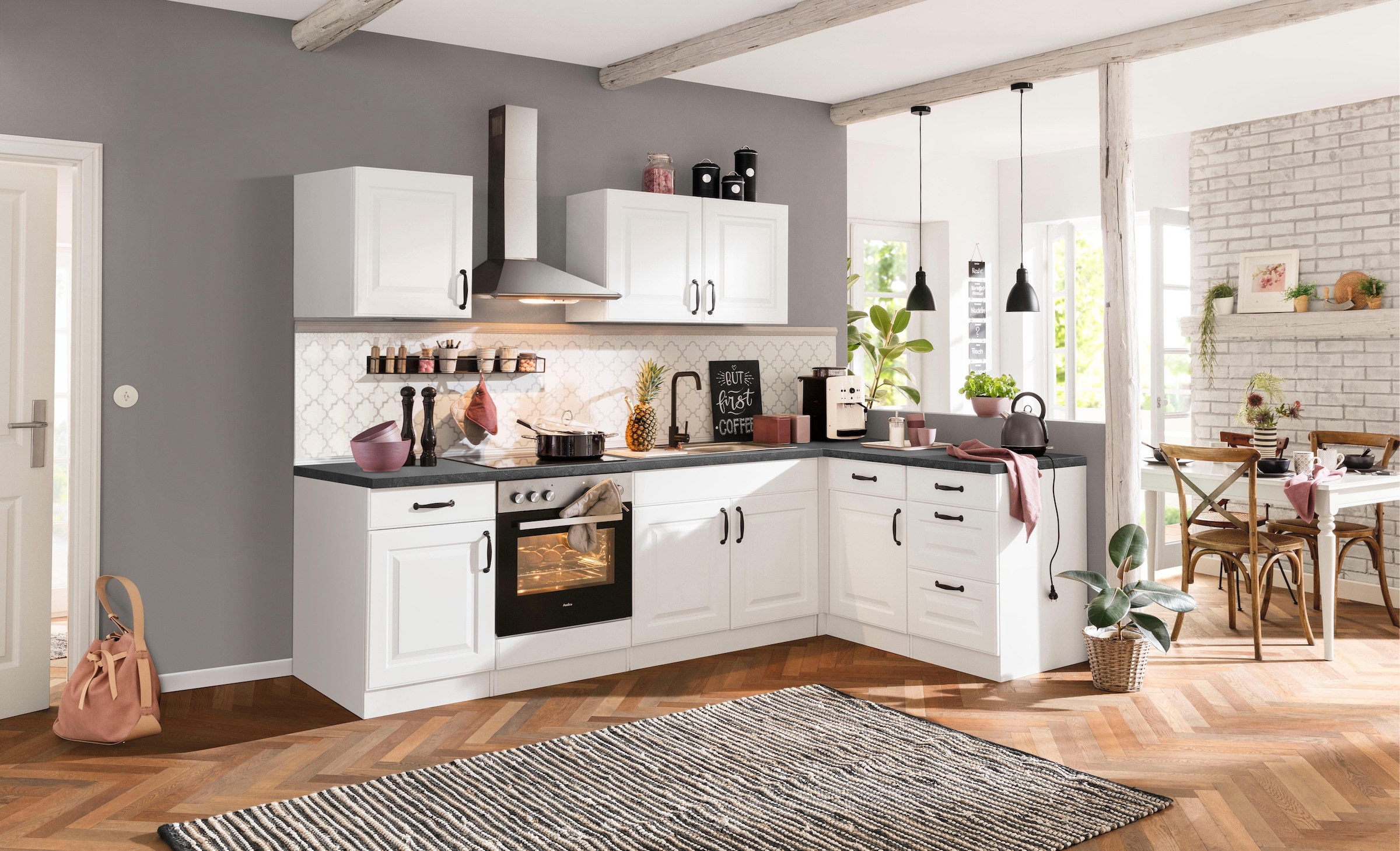 ❤ wiho Küchen E-Geräte, Breite cm Küchenzeile entdecken Jelmoli-Online 210 Shop »Erla«, im ohne