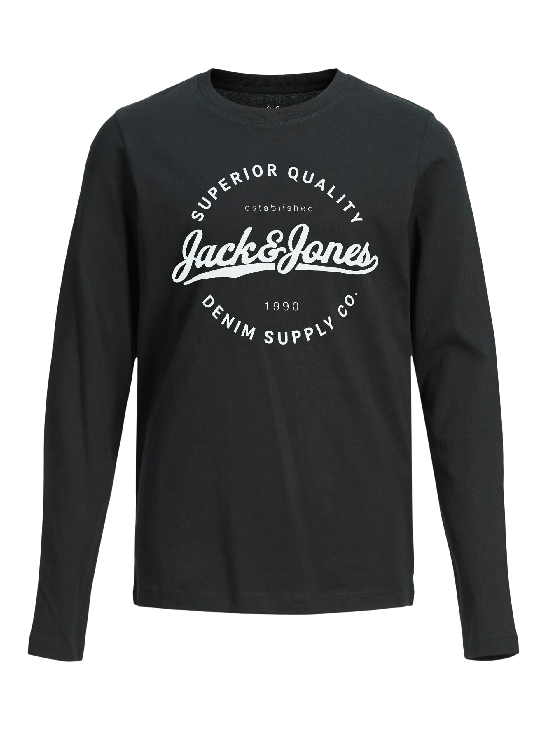 ✵ Jack & Jones bestellen LS | TEE Jelmoli-Versand CREW Langarmshirt Junior »JJSTANLI NECK« günstig