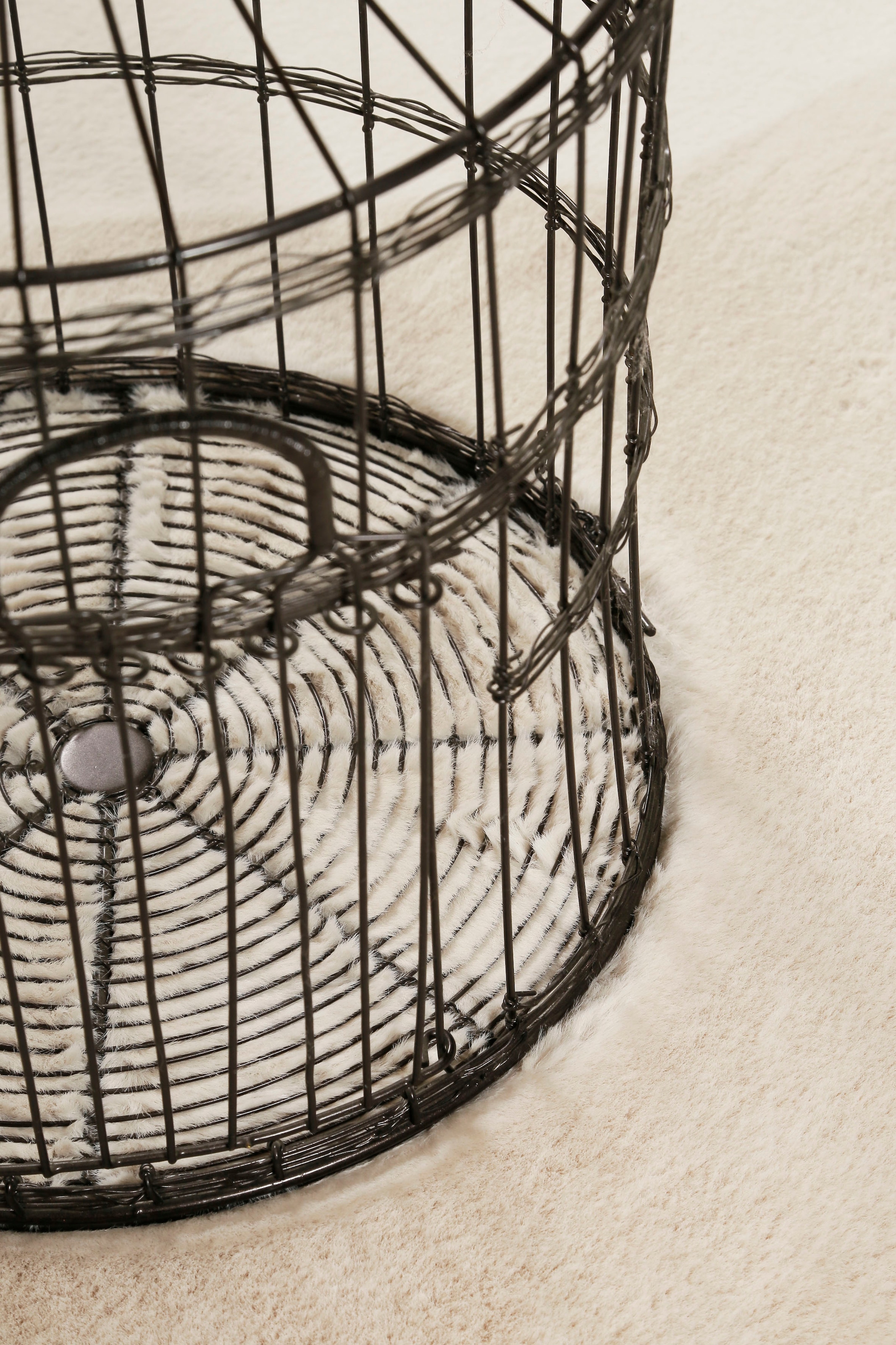 Esprit Hochflor-Teppich »Alice Kunstfell«, rund, Kaninchenfell-Haptik, besonders weich und dicht, für alle Räume