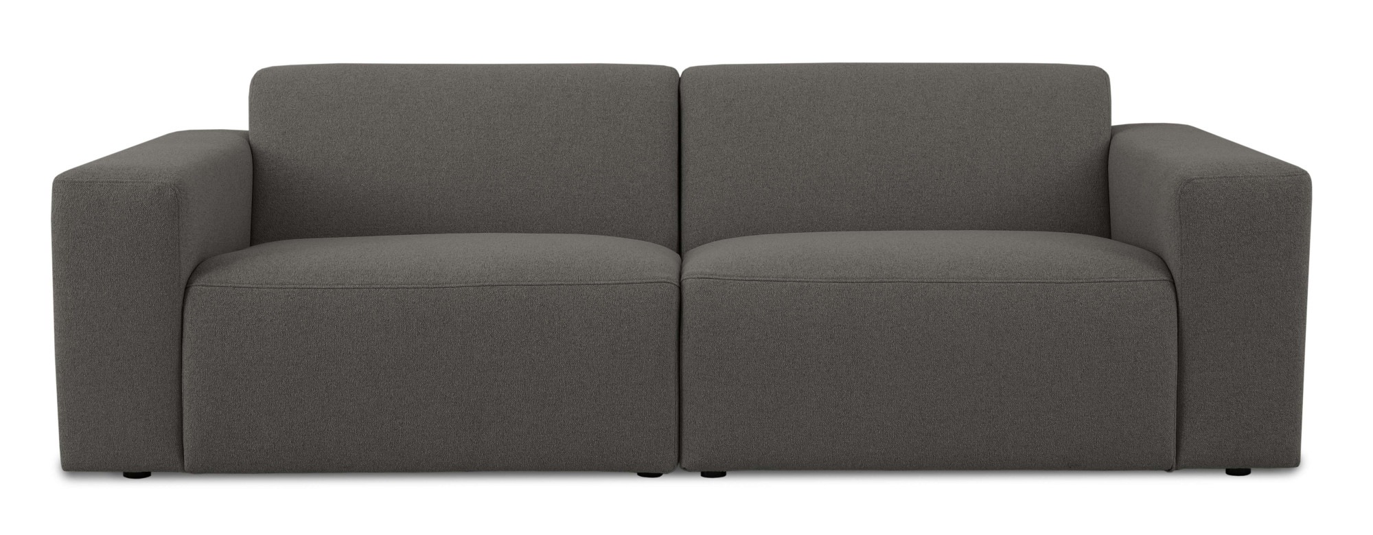 INOSIGN 3-Sitzer »Koa, 228 cm, Modulsofa in Webstoff, Cord, Struktur«, Designsofa, weicher Lounge-Sitzkomfort, Welleunterfederung, bodentief