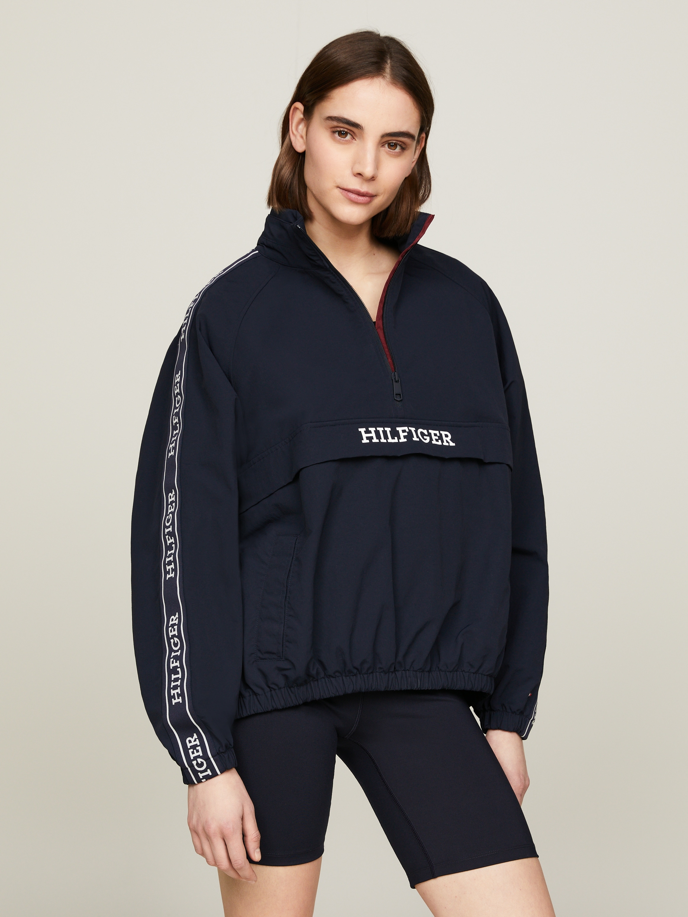 Outdoorjacke »MONOTYPE TAPE RLX 1/2 ZIP JACKET«, mit Logo-Tape