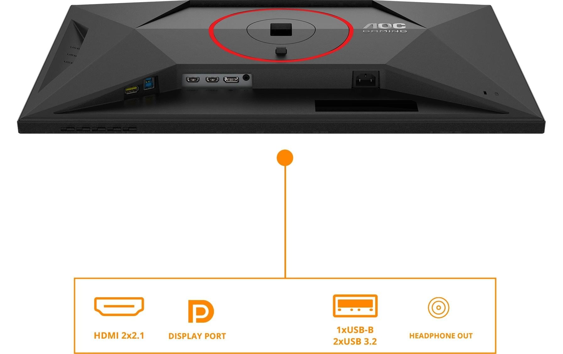 AOC LCD-Monitor »U27G4R«, 68,58 cm/27 Zoll, 3840 x 2160 px, 4K Ultra HD, 320 Hz