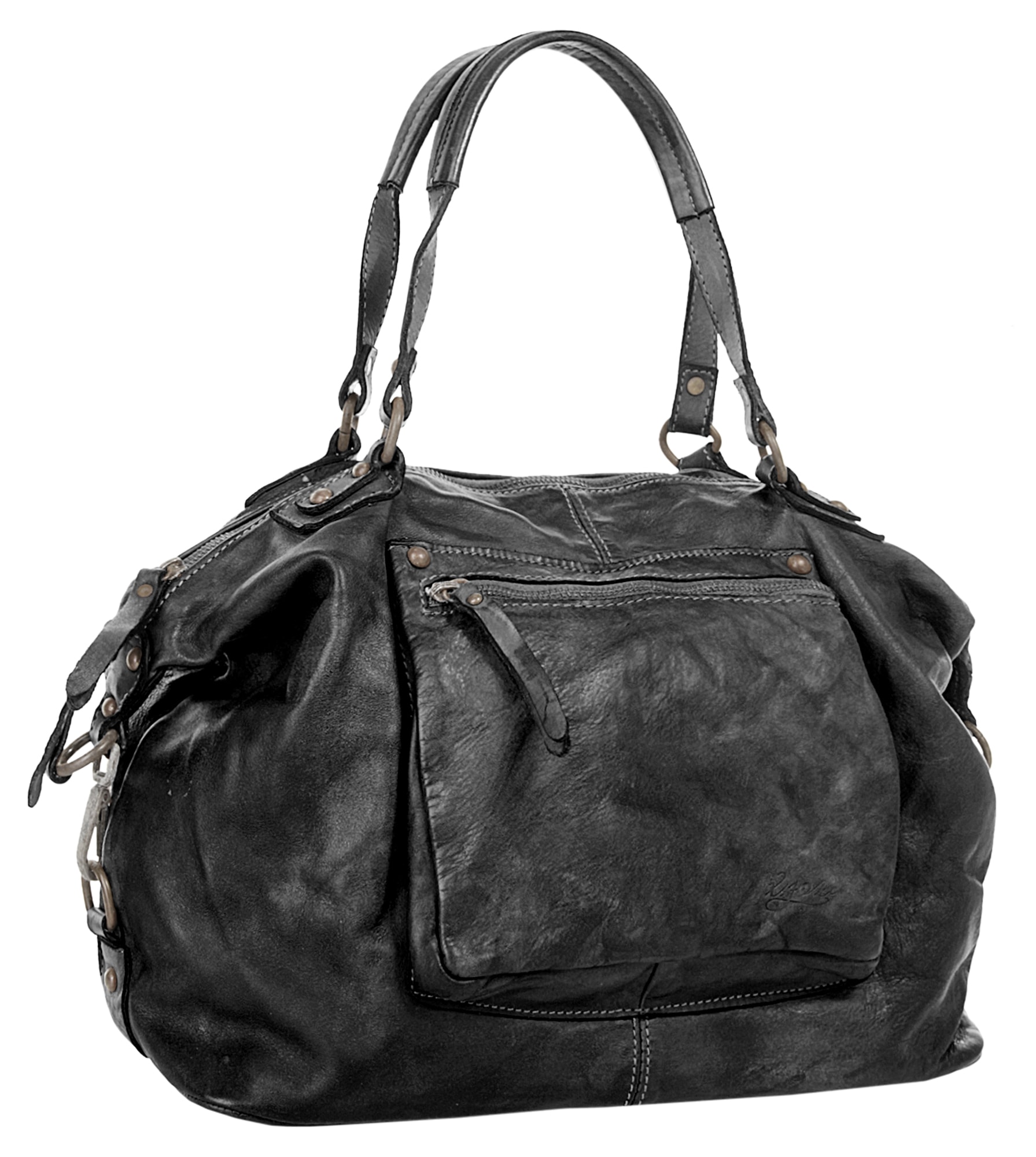 X-Zone Shopper, echt Leder, Made in Italy
