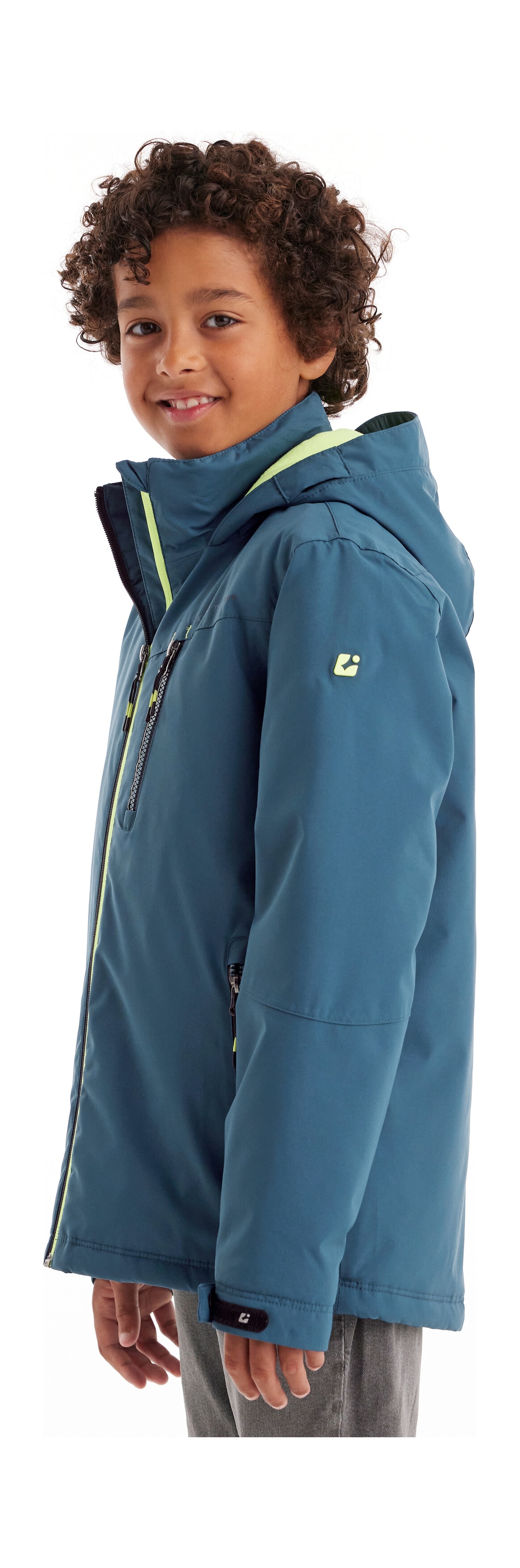Killtec Outdoorjacke »KOW 159 BYS JCKT«, Wasser- und winddichte Kids Winterjacke mit Fleece-Futter