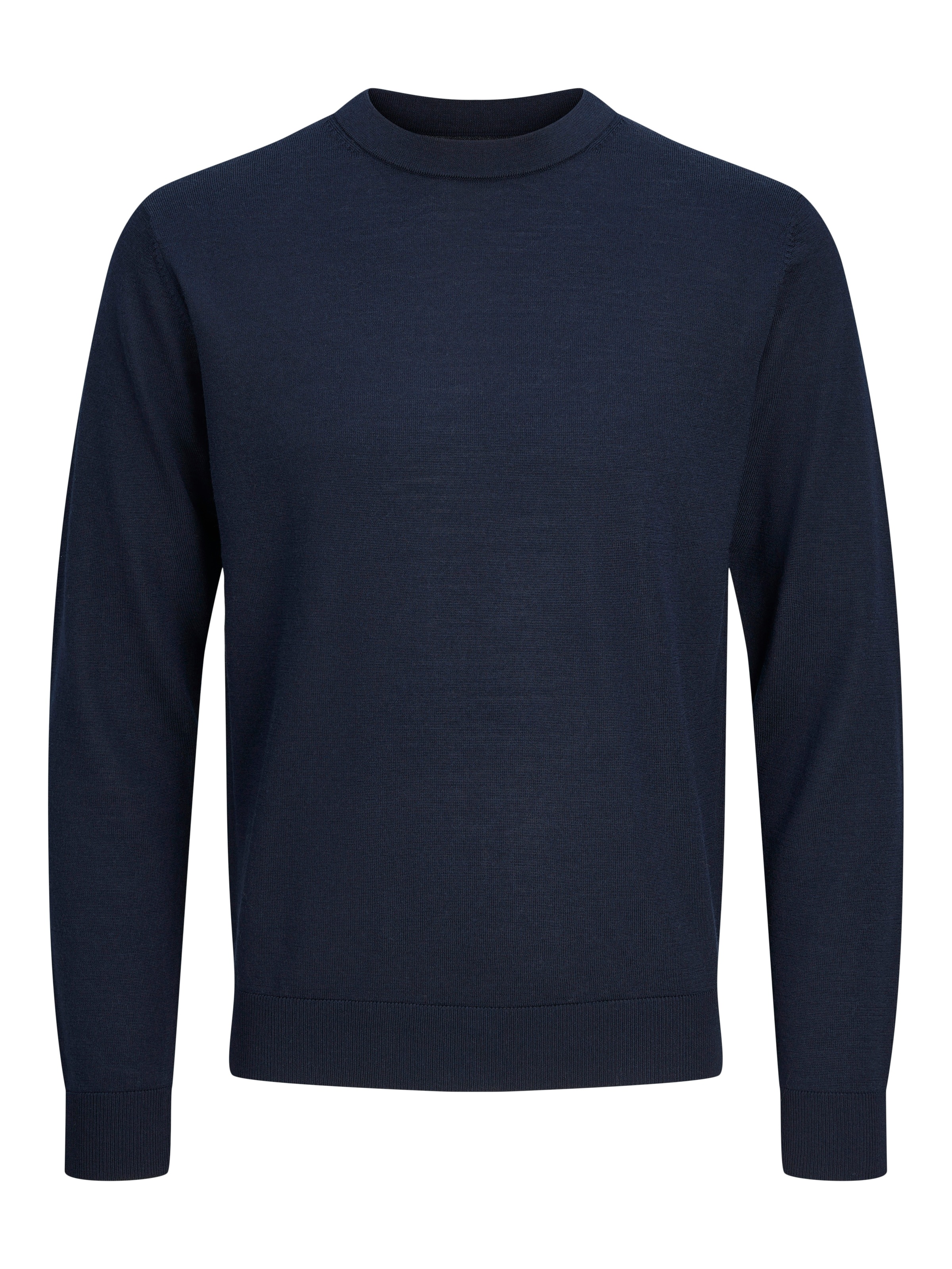 Jack & Jones Rundhalspullover »JPRBLAMARK MERINO KNIT CREW NECK LN«