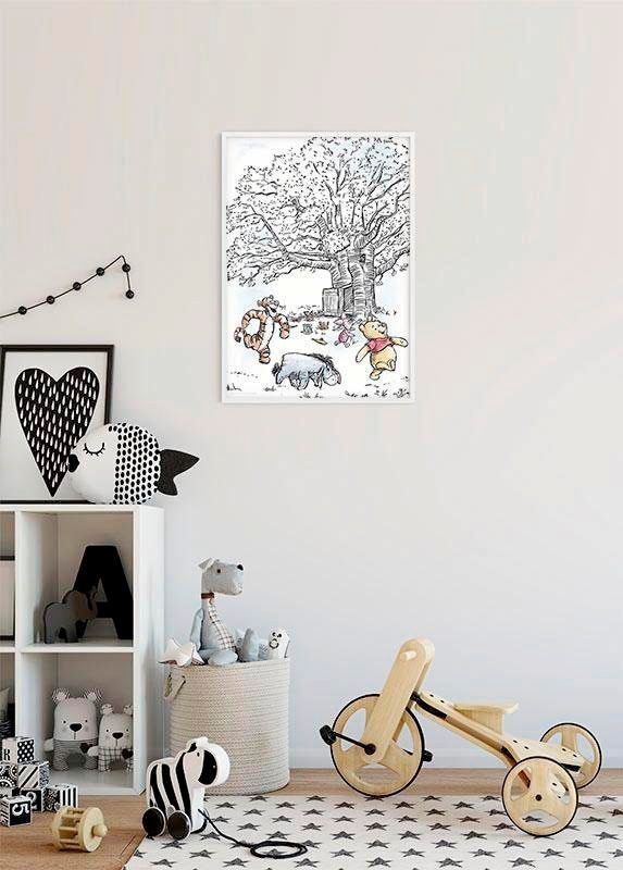 Komar Poster »Winnie Pooh Playground«, Disney, (1 St.), Kinderzimmer, Schlafzimmer, Wohnzimmer