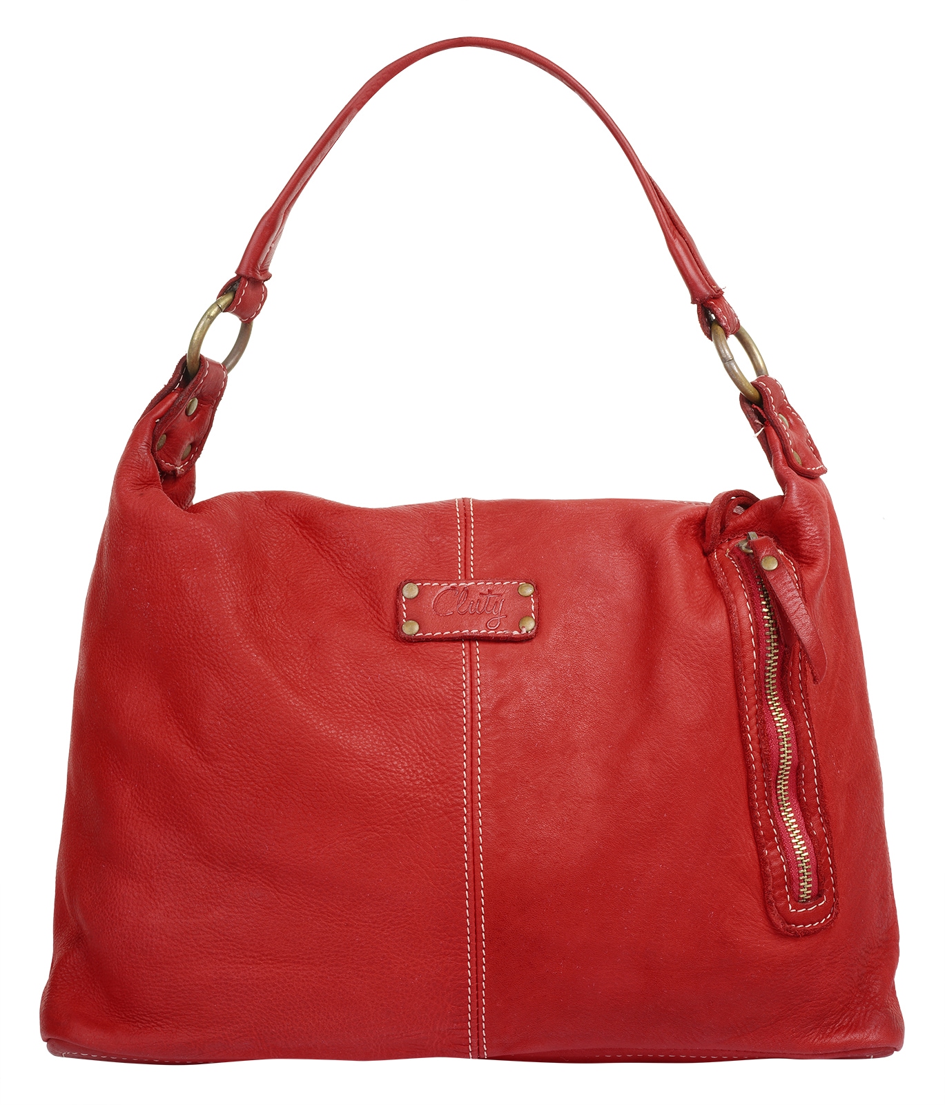 Cluty Shopper, echt Leder, Made in Italy