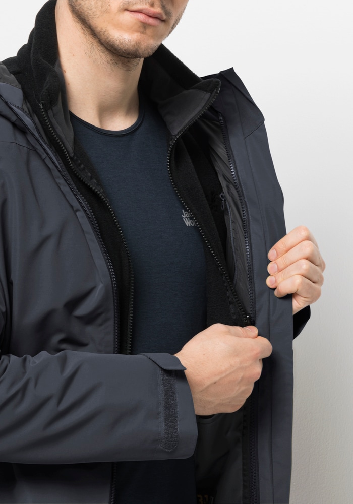 Jack Wolfskin Outdoorjacke »BESLER 2L JKT M«, mit Kapuze