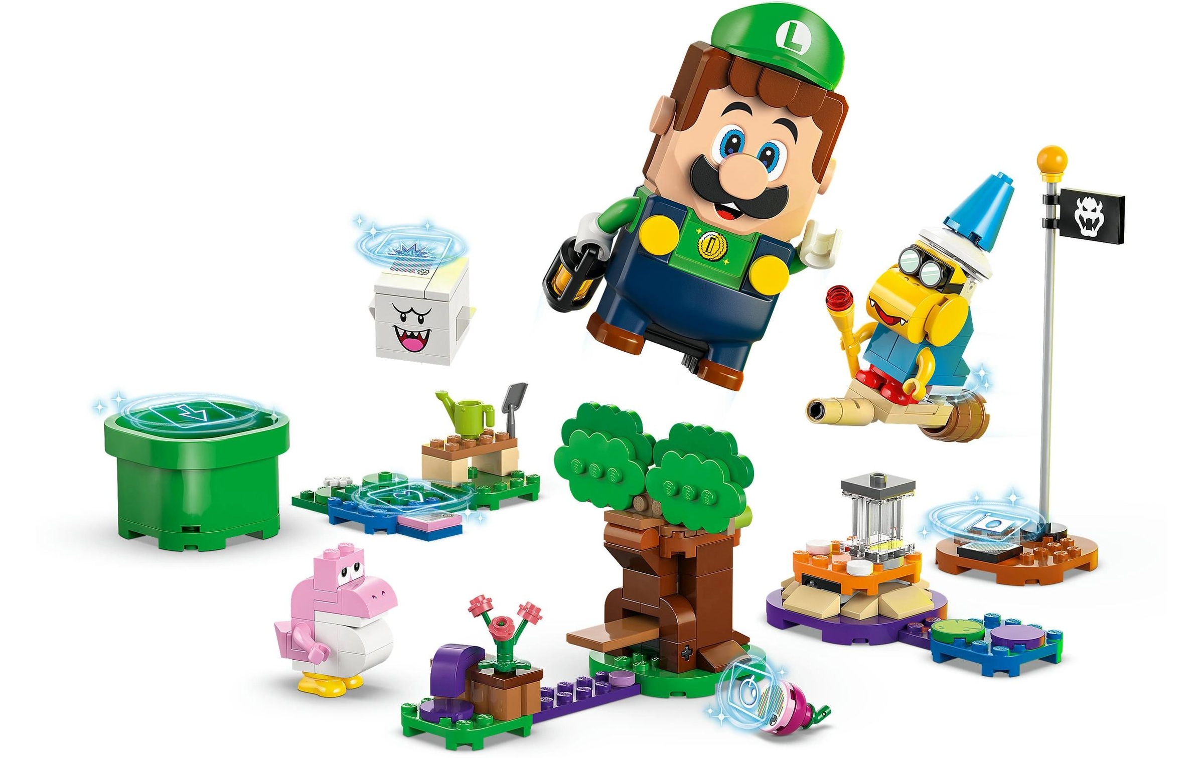 LEGO® Konstruktionsspielsteine »Super Mario Abenteuer mit dem interaktiven Luigi 71440«, (210 St.)