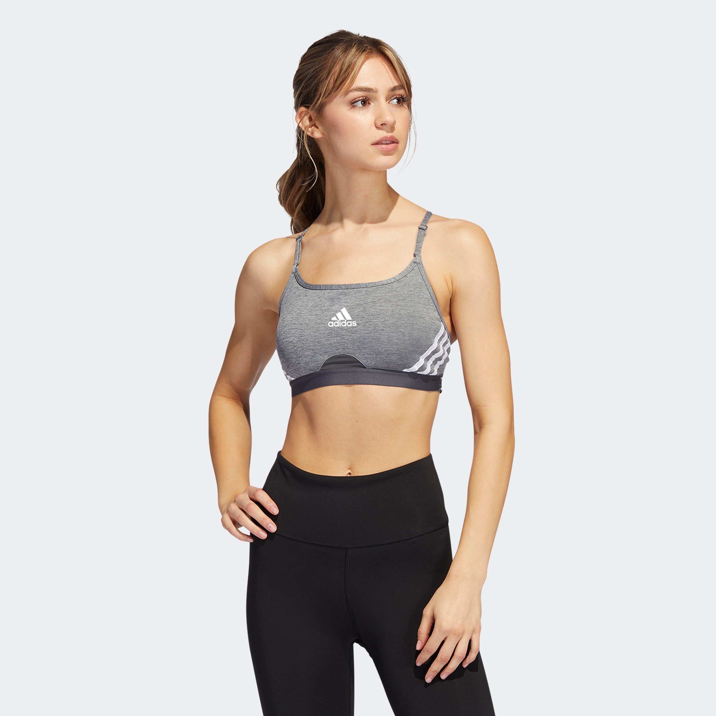 adidas Performance Sport-BH »ADIDAS AEROREACT TRAINING LIGHT-SUPPORT 3-STREIFEN« kaufen