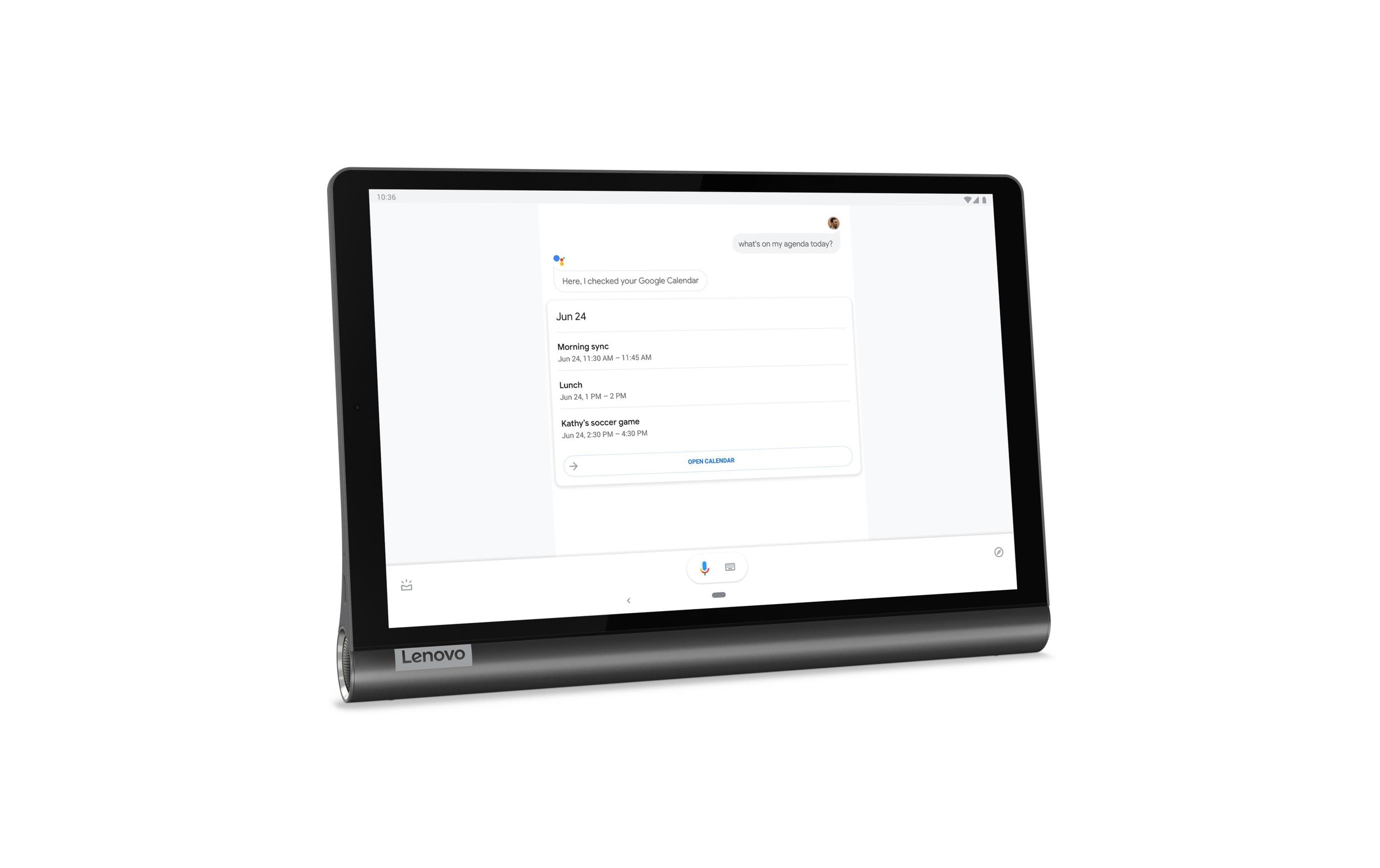 Lenovo Tablet »Yoga Smart Tab 10 64 GB Anthrazit«, (25,65 cm / 10,1 Zoll),)