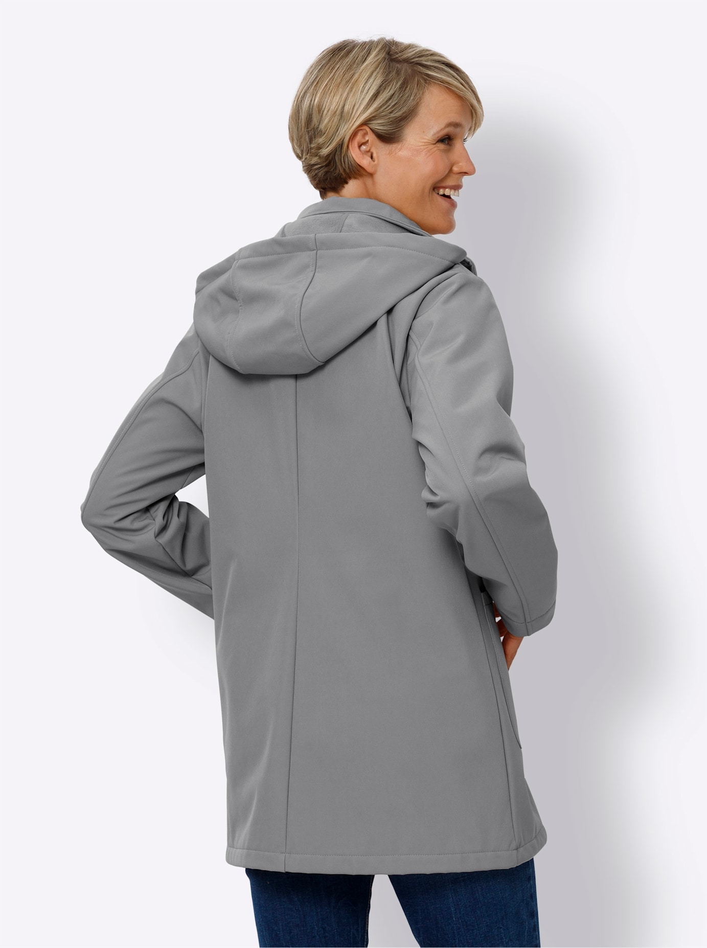 Classic Basics Softshelljacke, mit Kapuze