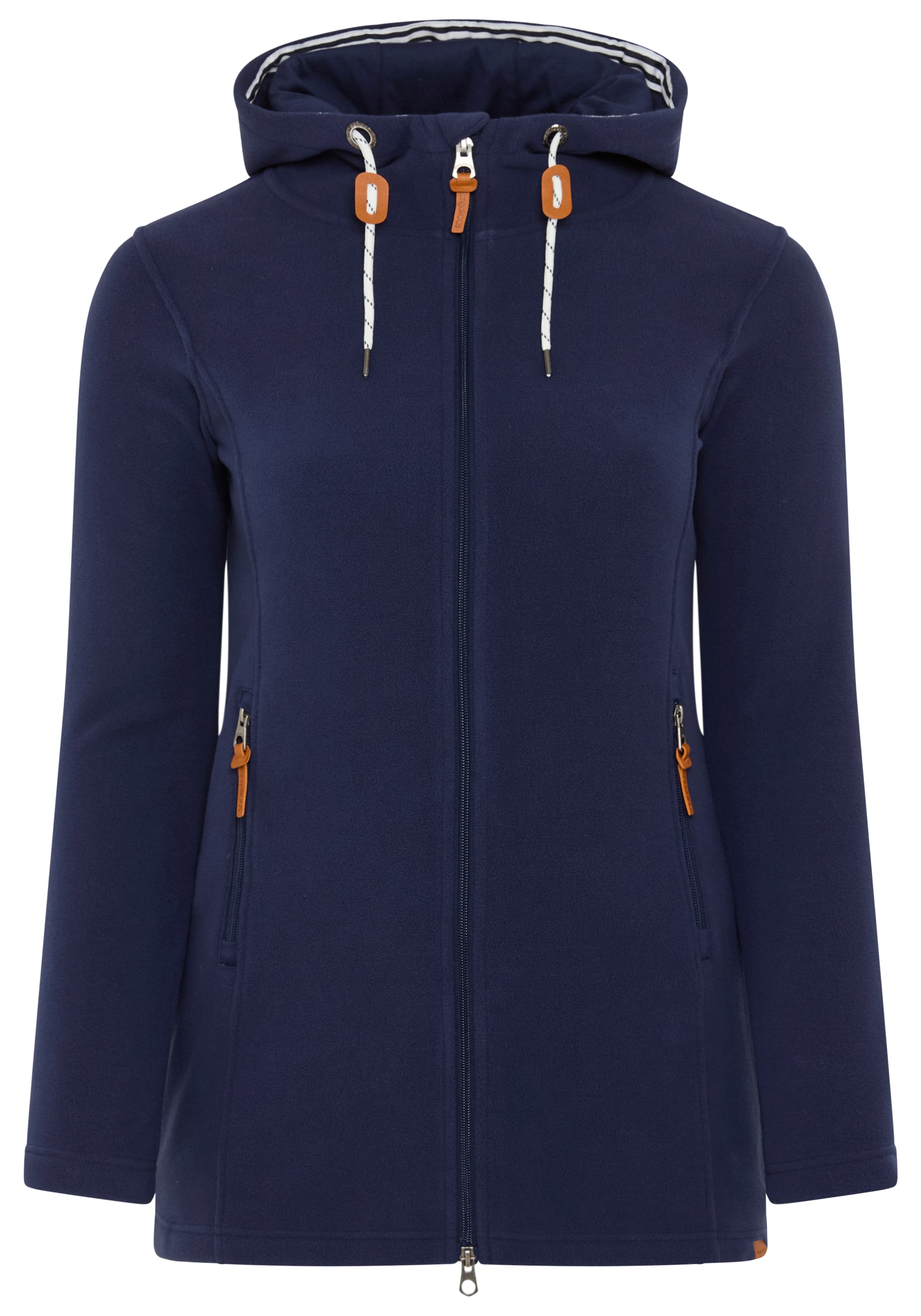 KangaROOS Fleecejacke, mit Kapuze, Grosse Grössen, Übergangsjacke