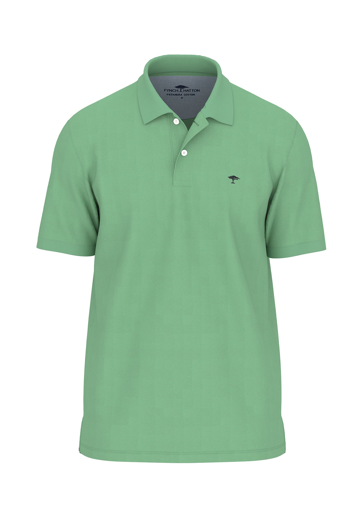 FYNCH-HATTON Poloshirt mit kleinem Markenlogo