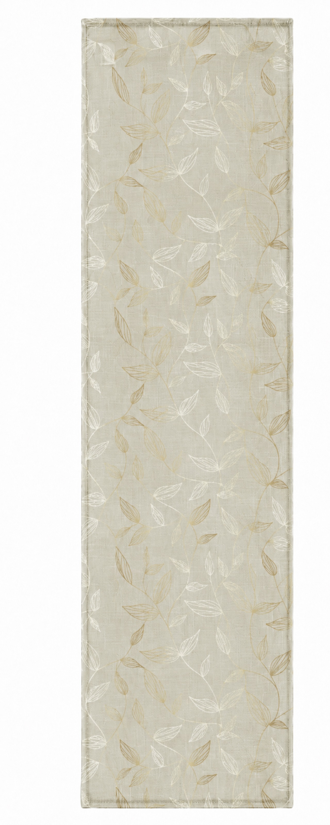 OTTO home Tischläufer "Raffon" Leinen Optik, Blattmotiv, verschiedene Größen, Esszimmer Dekoration